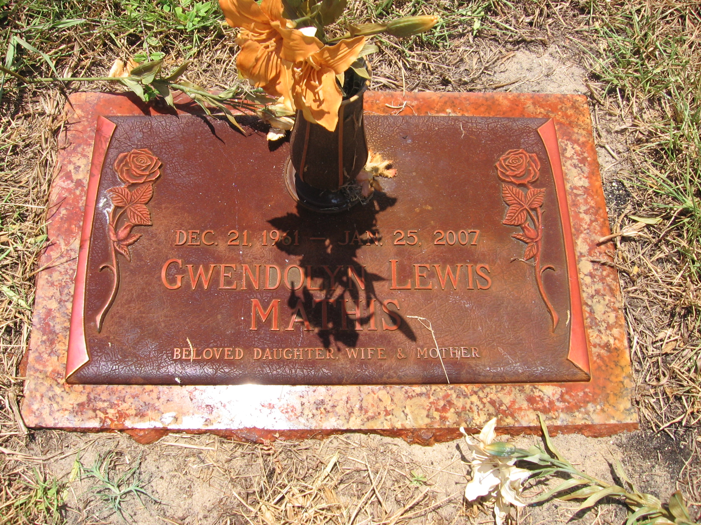 Gwendolyn Lewis Mathis