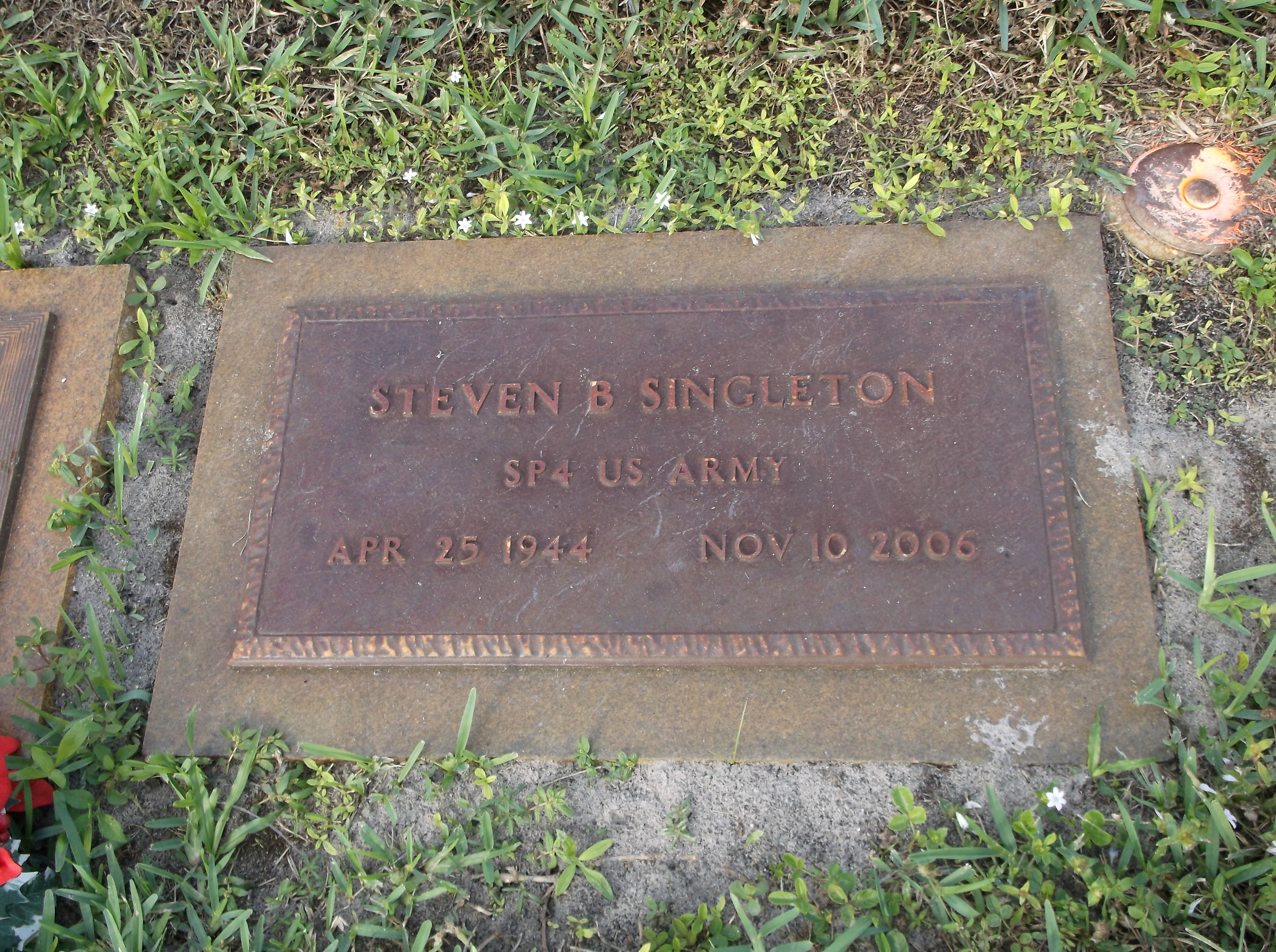 Steven B Singleton