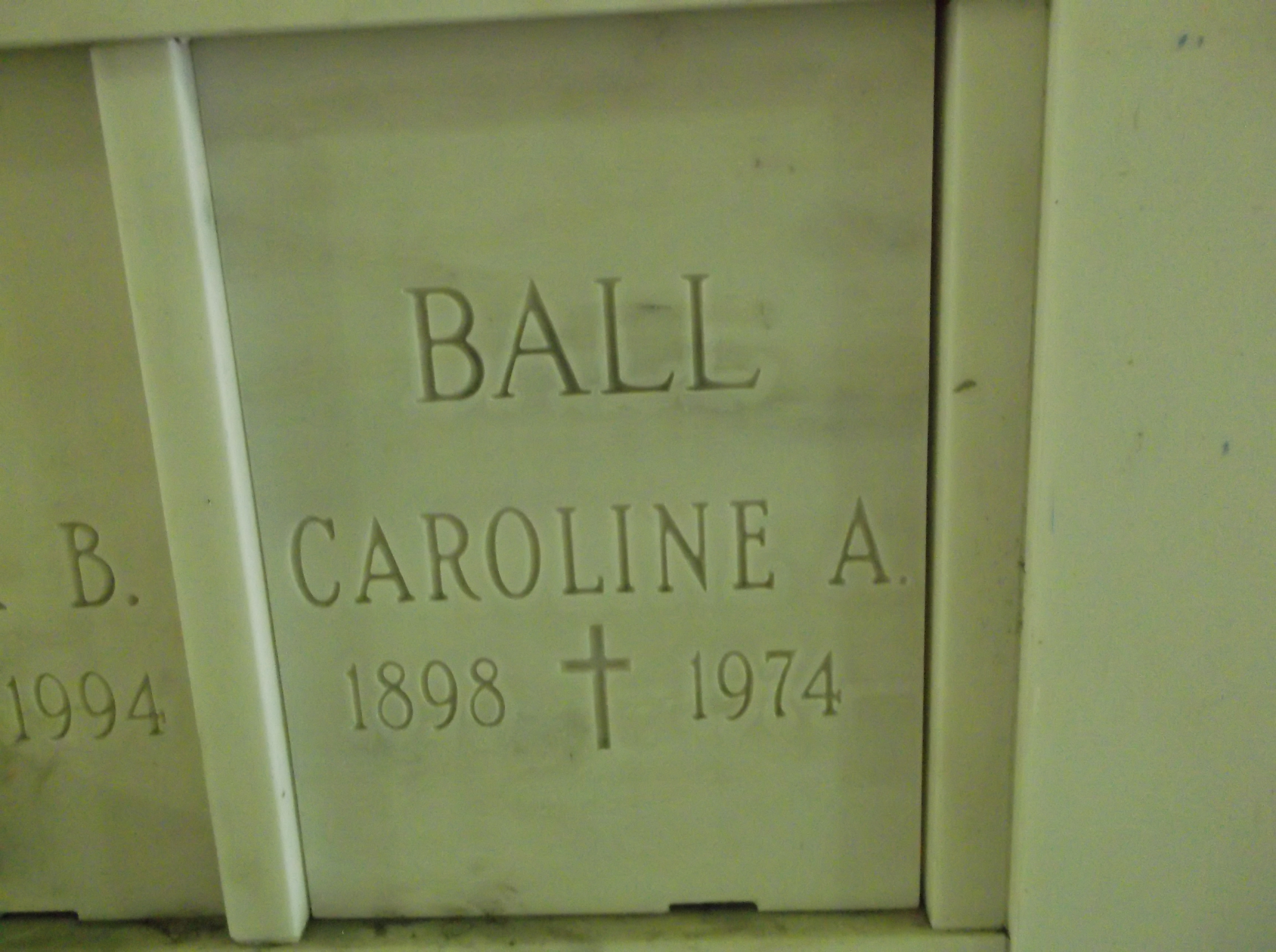 Caroline A Ball