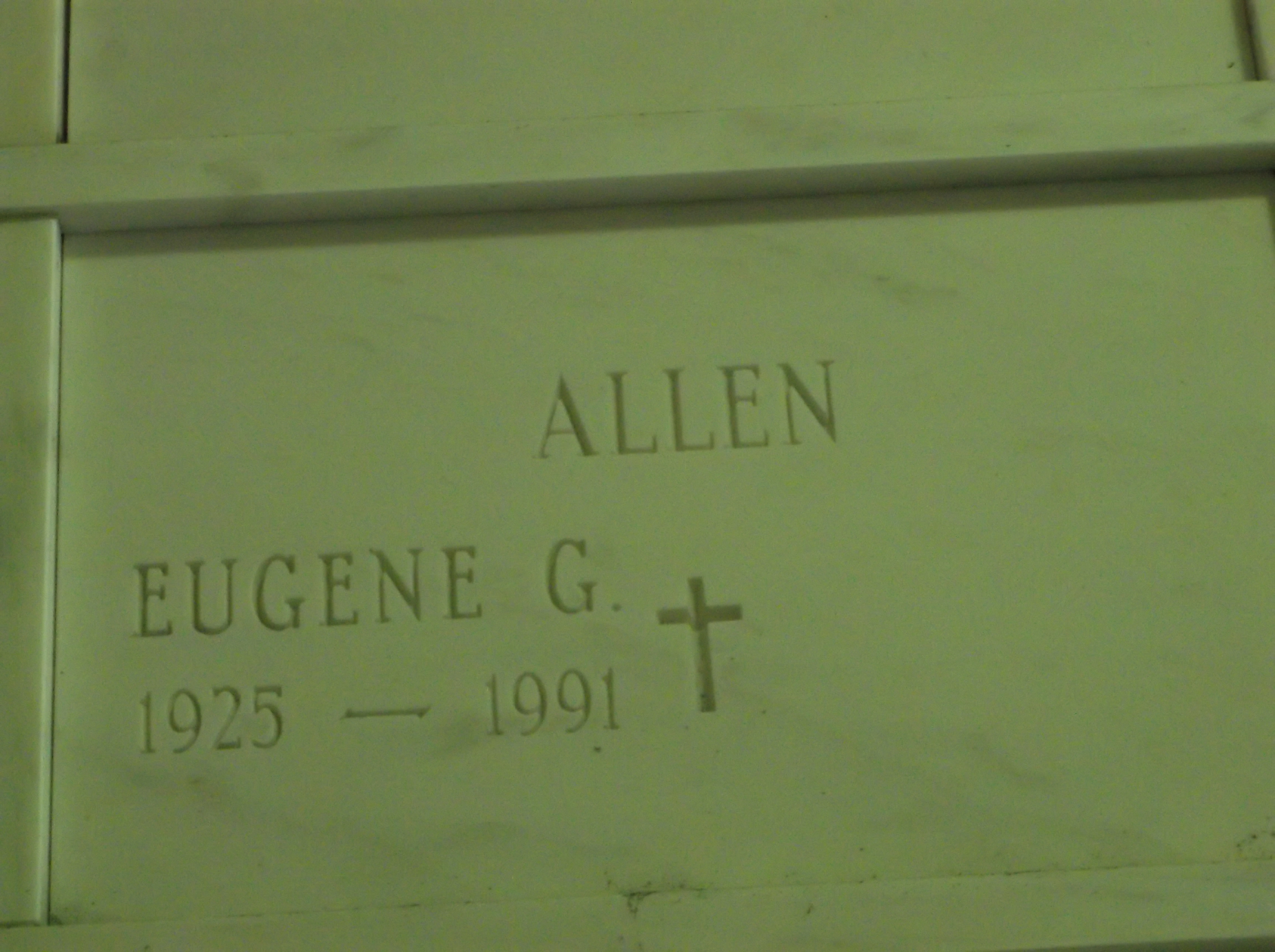 Eugene G Allen