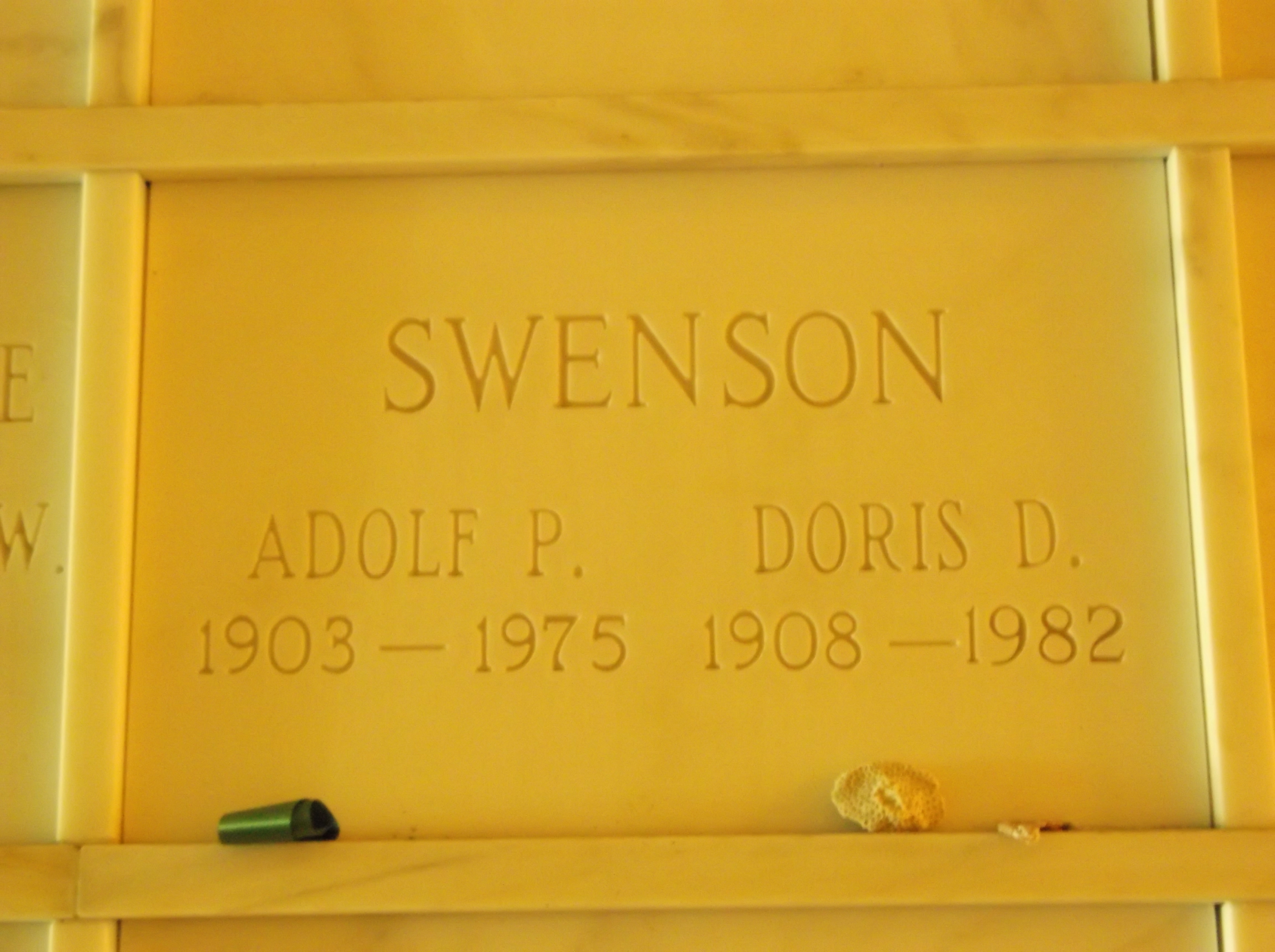 Doris D Swenson
