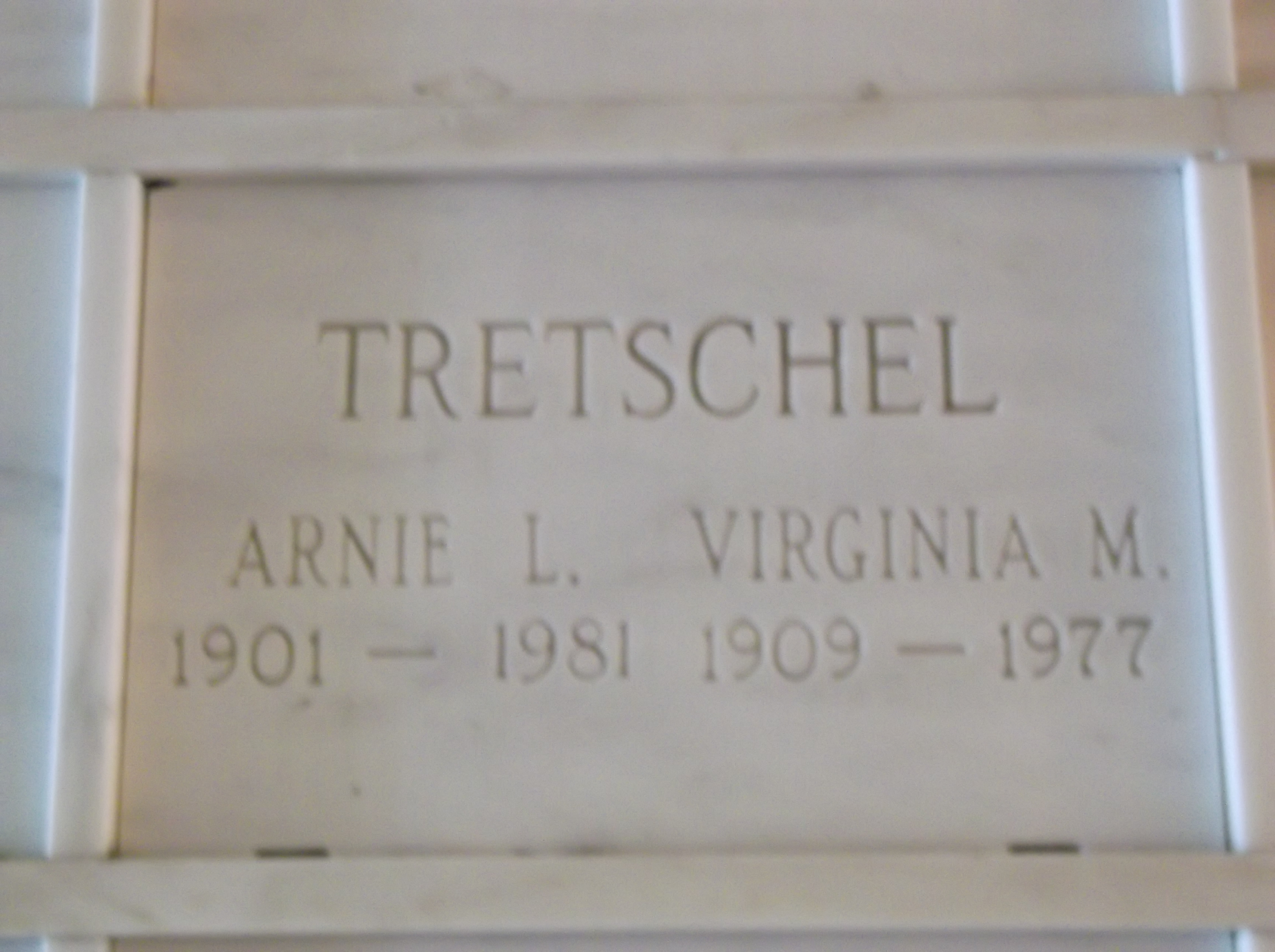 Virginia M Tretschel