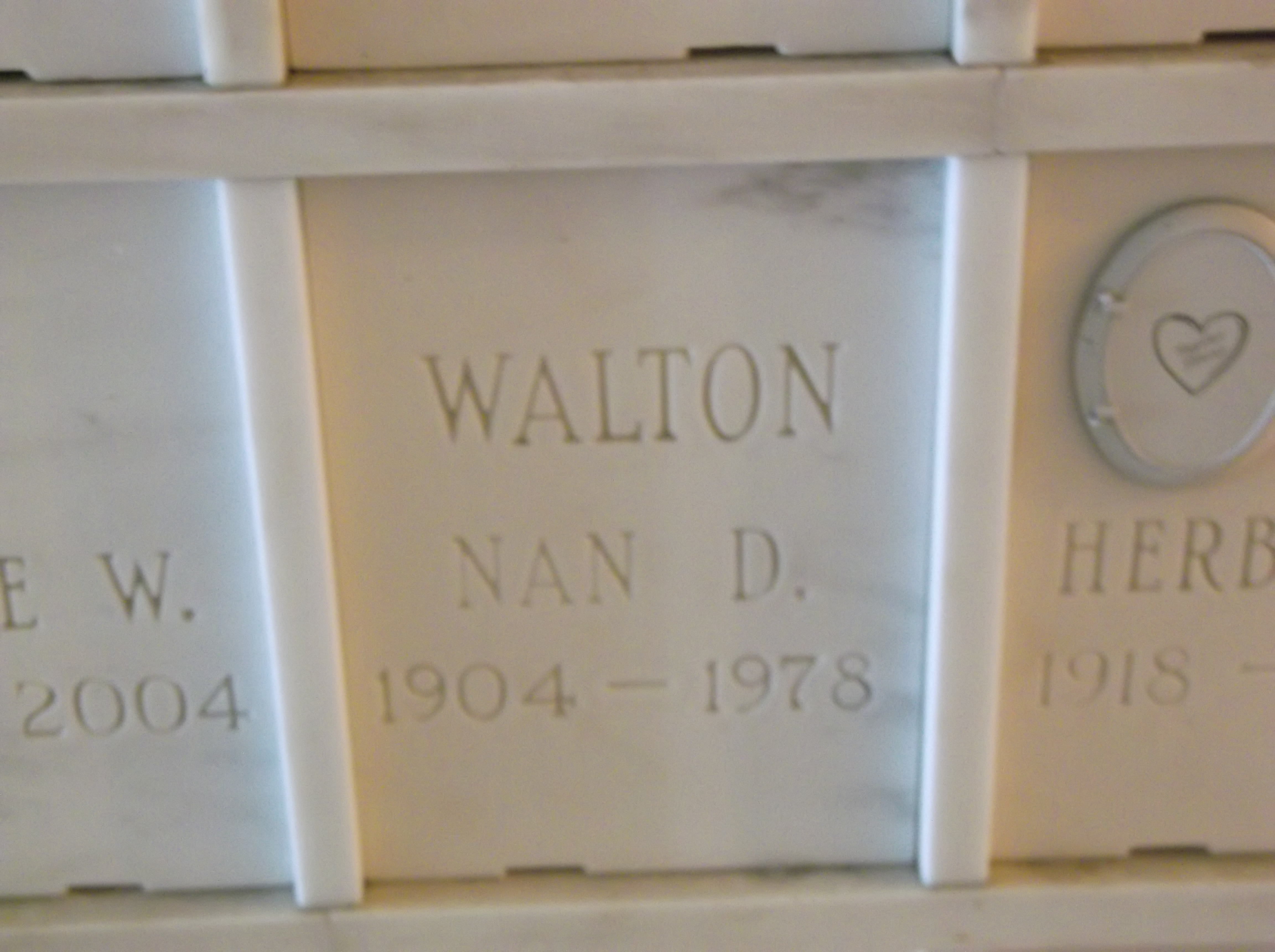 Nan D Walton