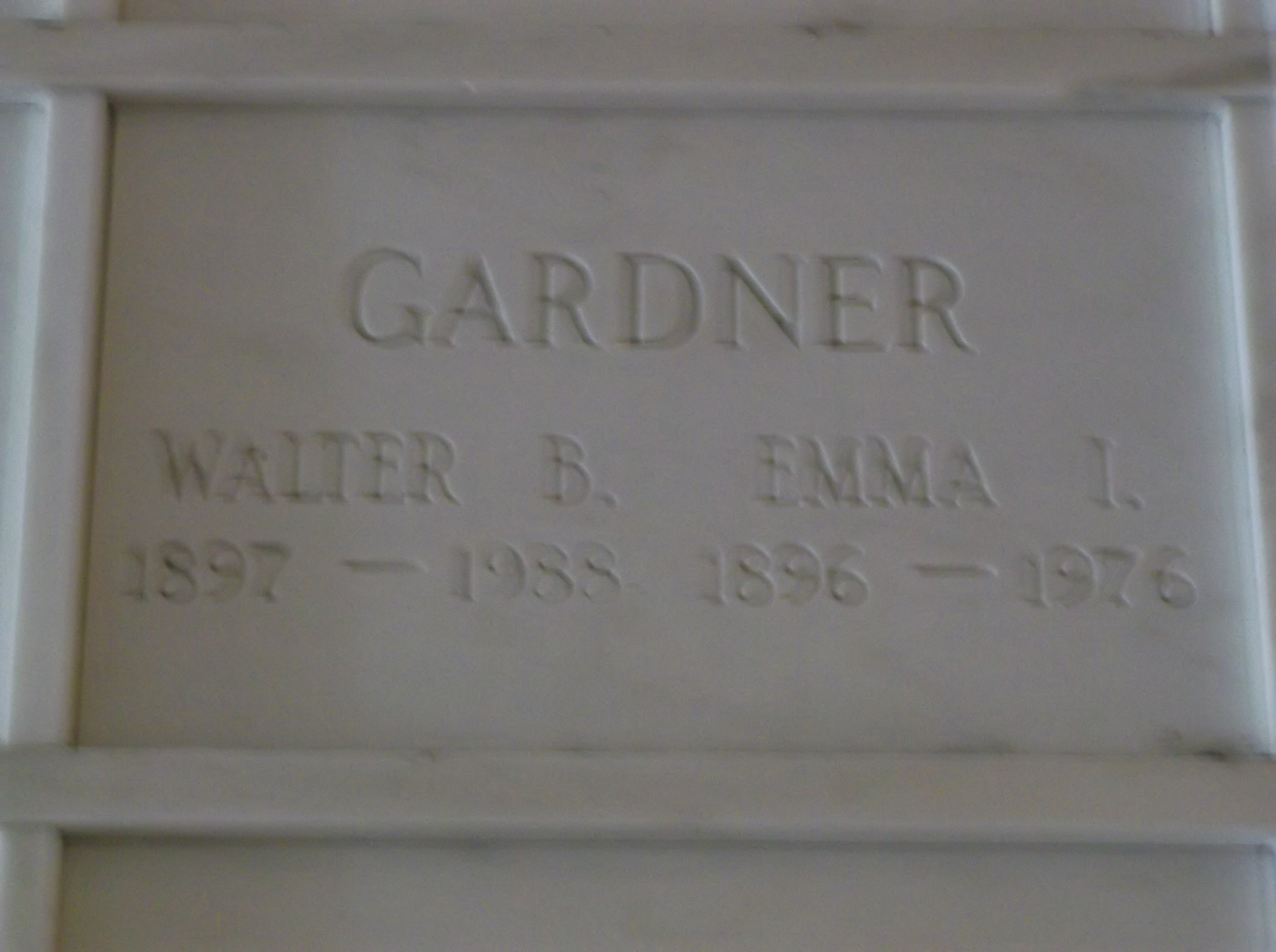 Emma I Gardner