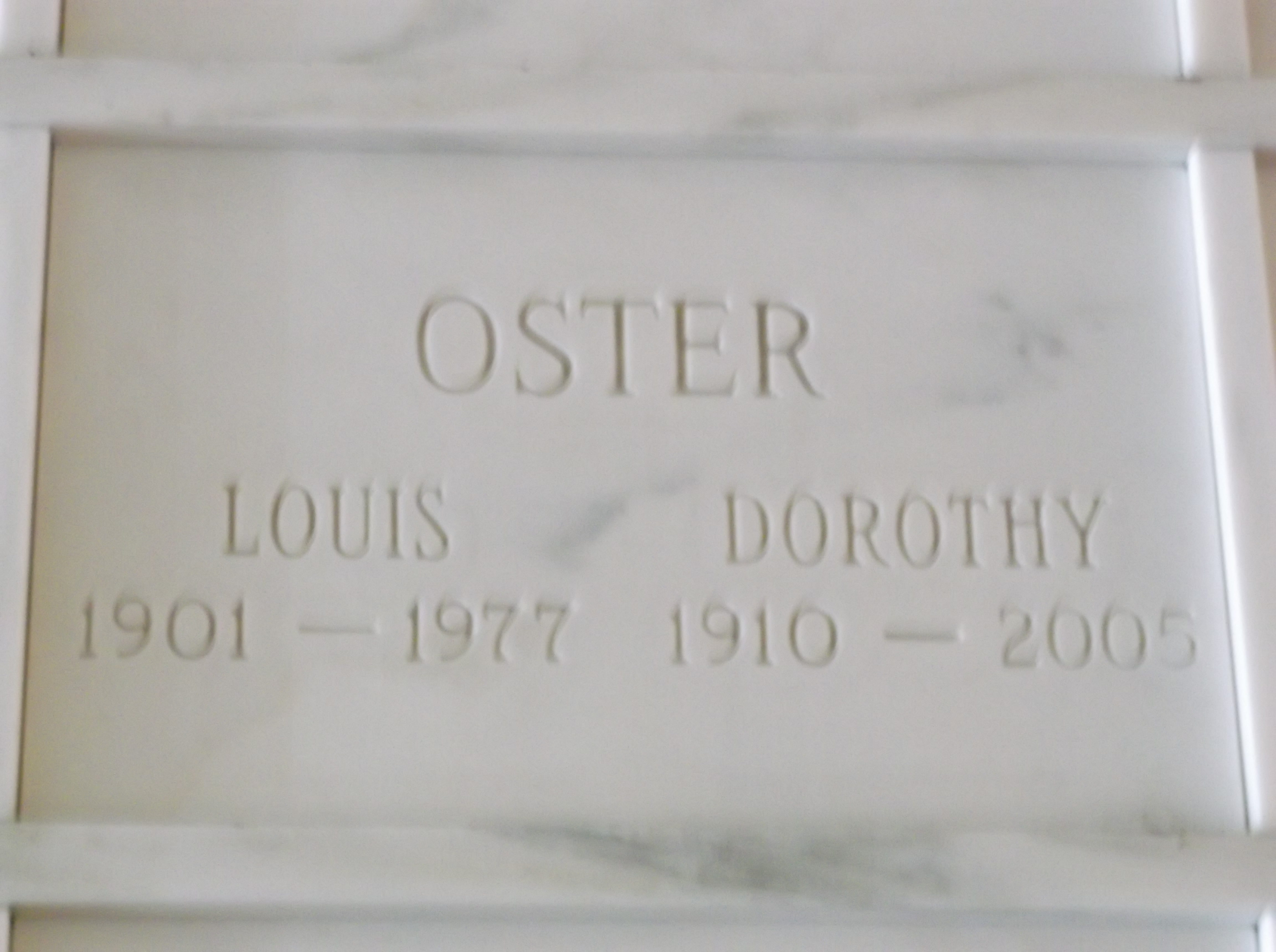 Dorothy Oster