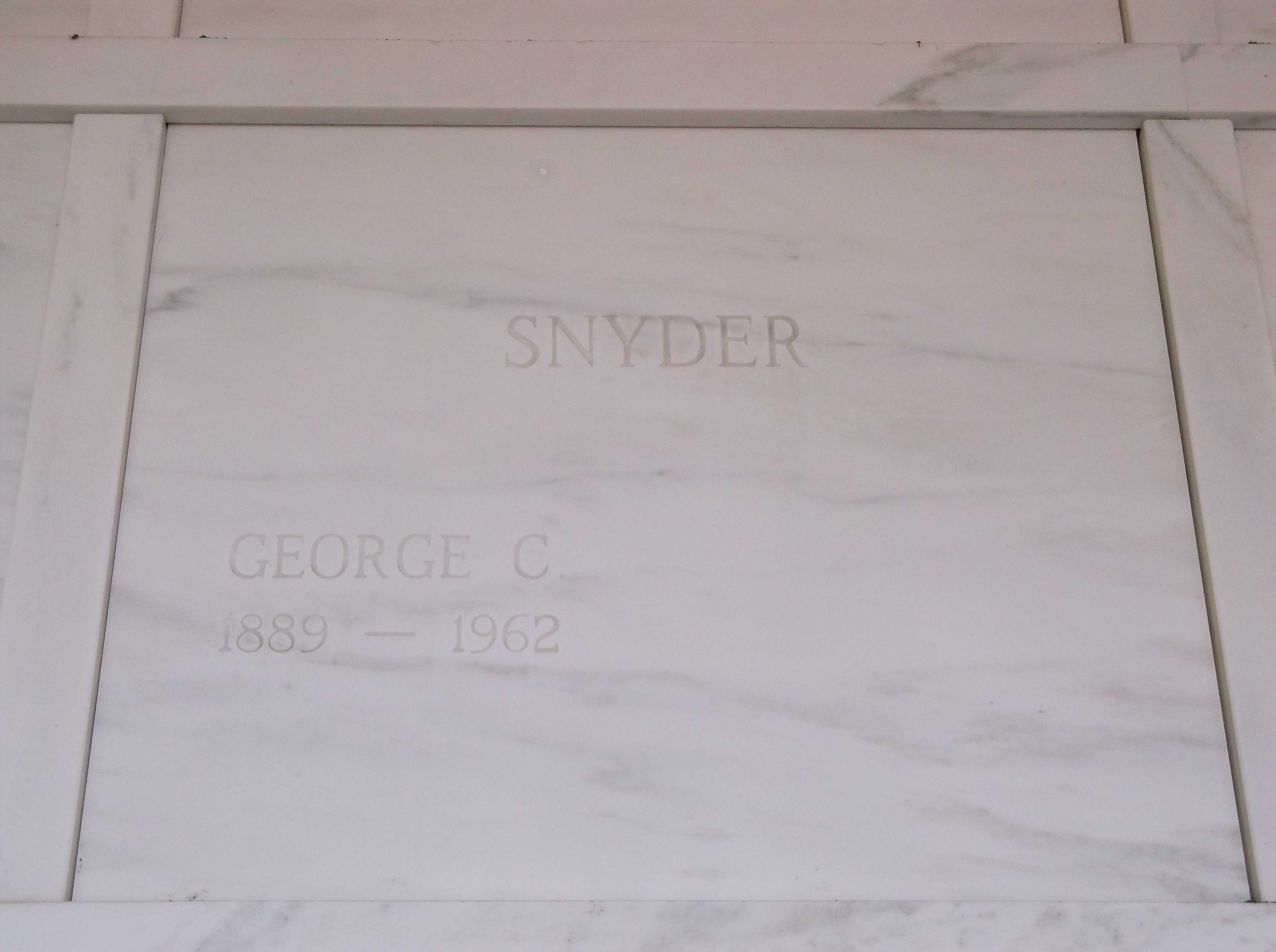 George C Snyder