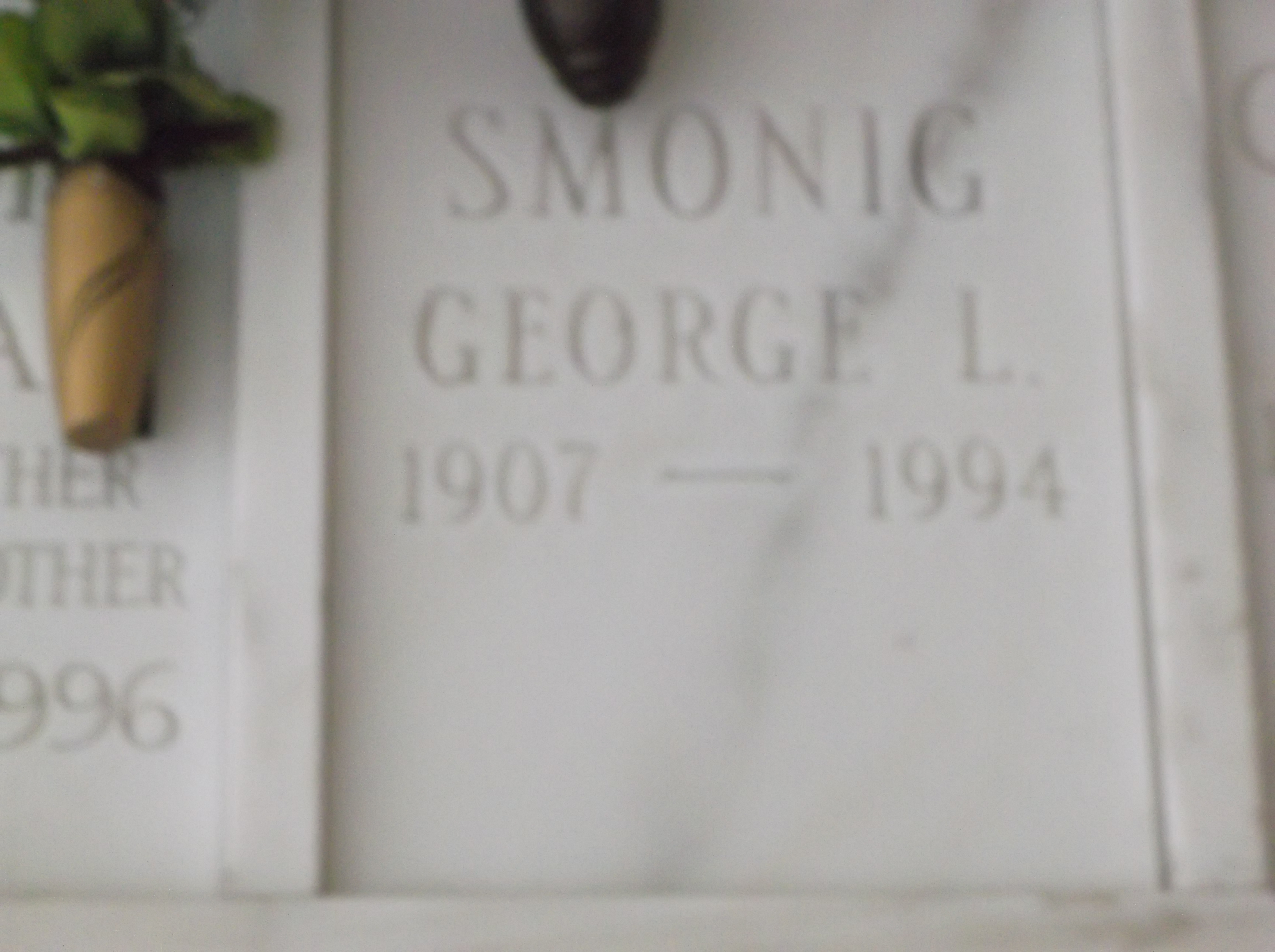 George L Smonig