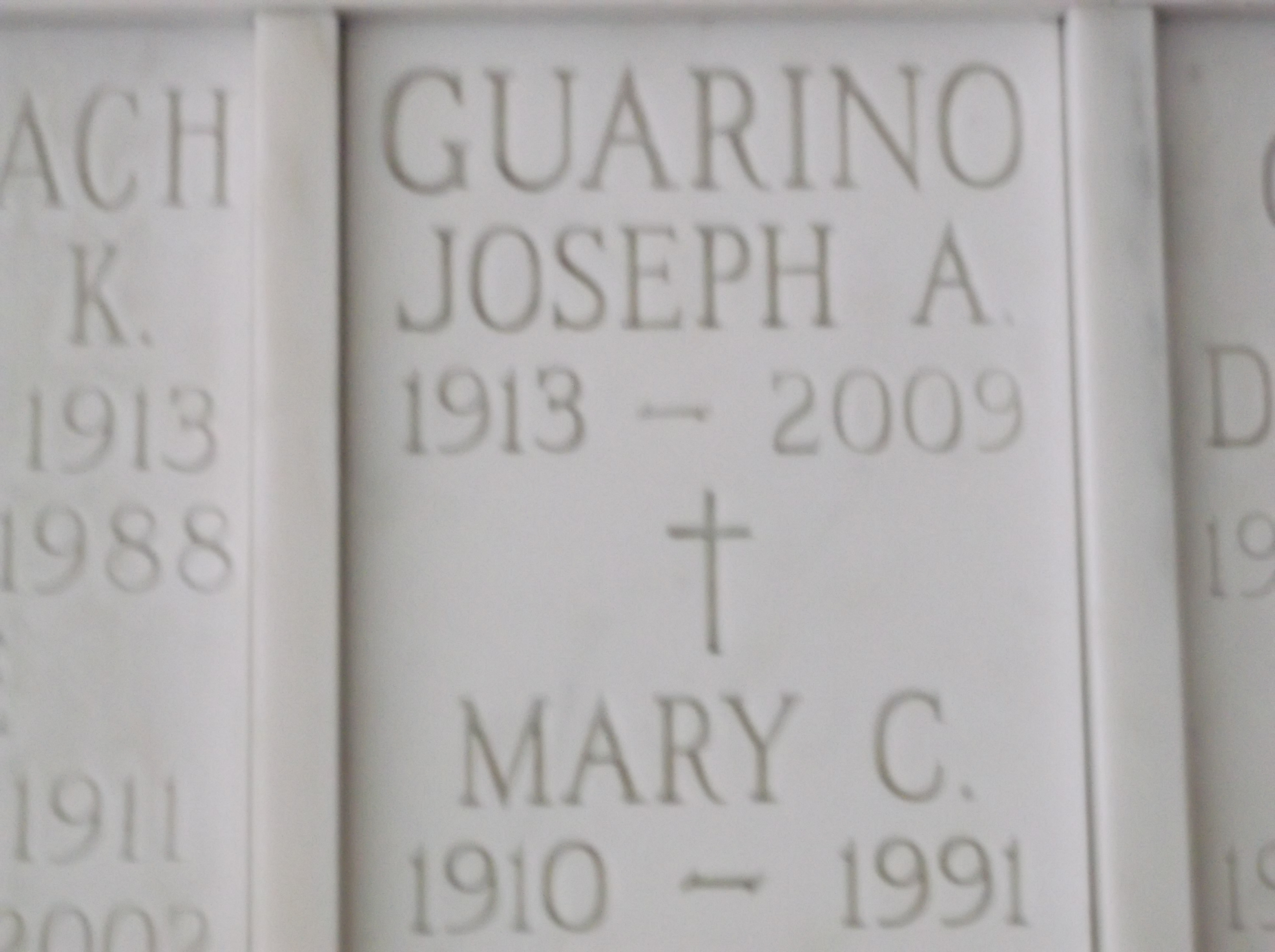 Joseph A Guarino
