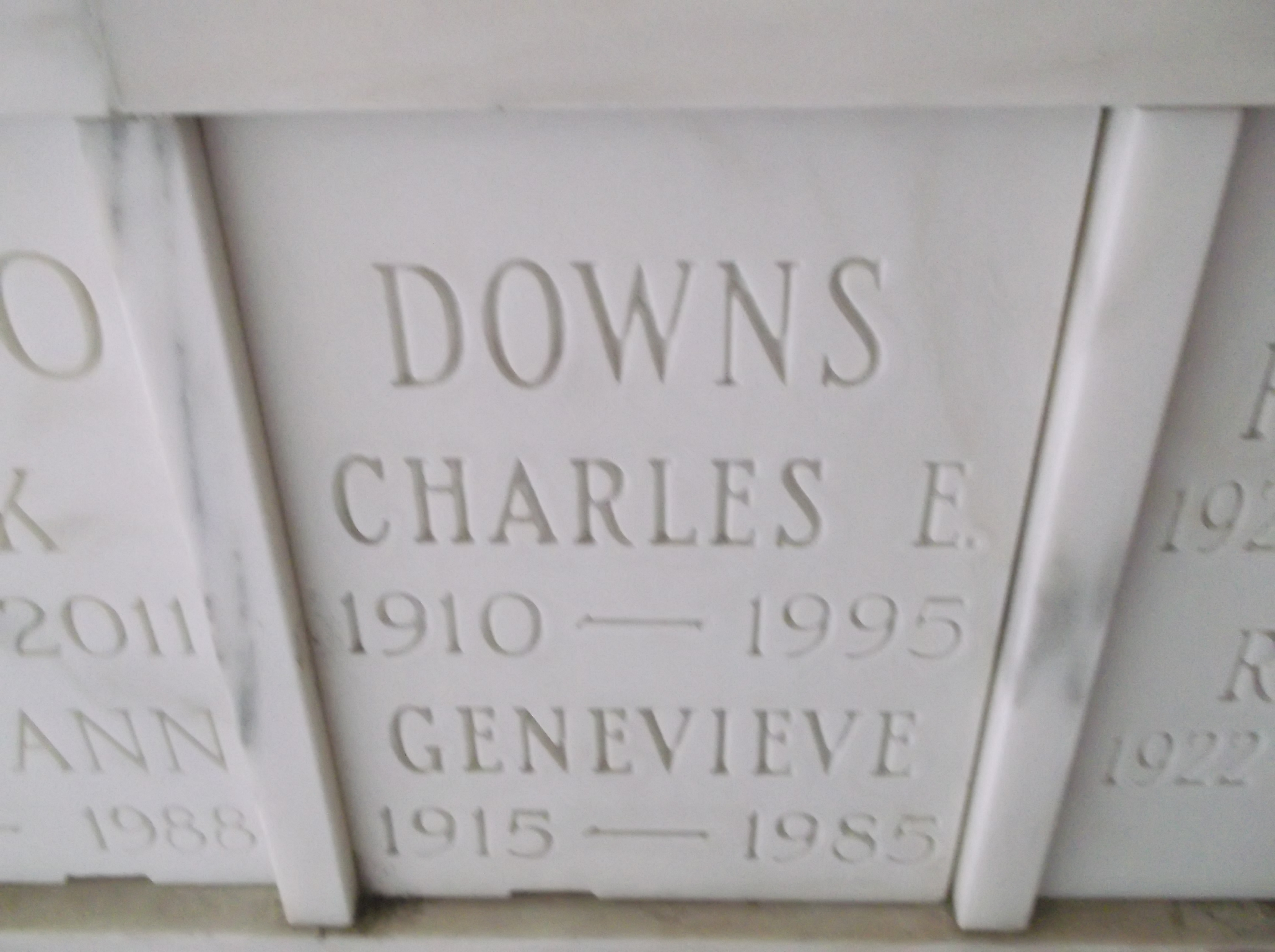Charles E Downs