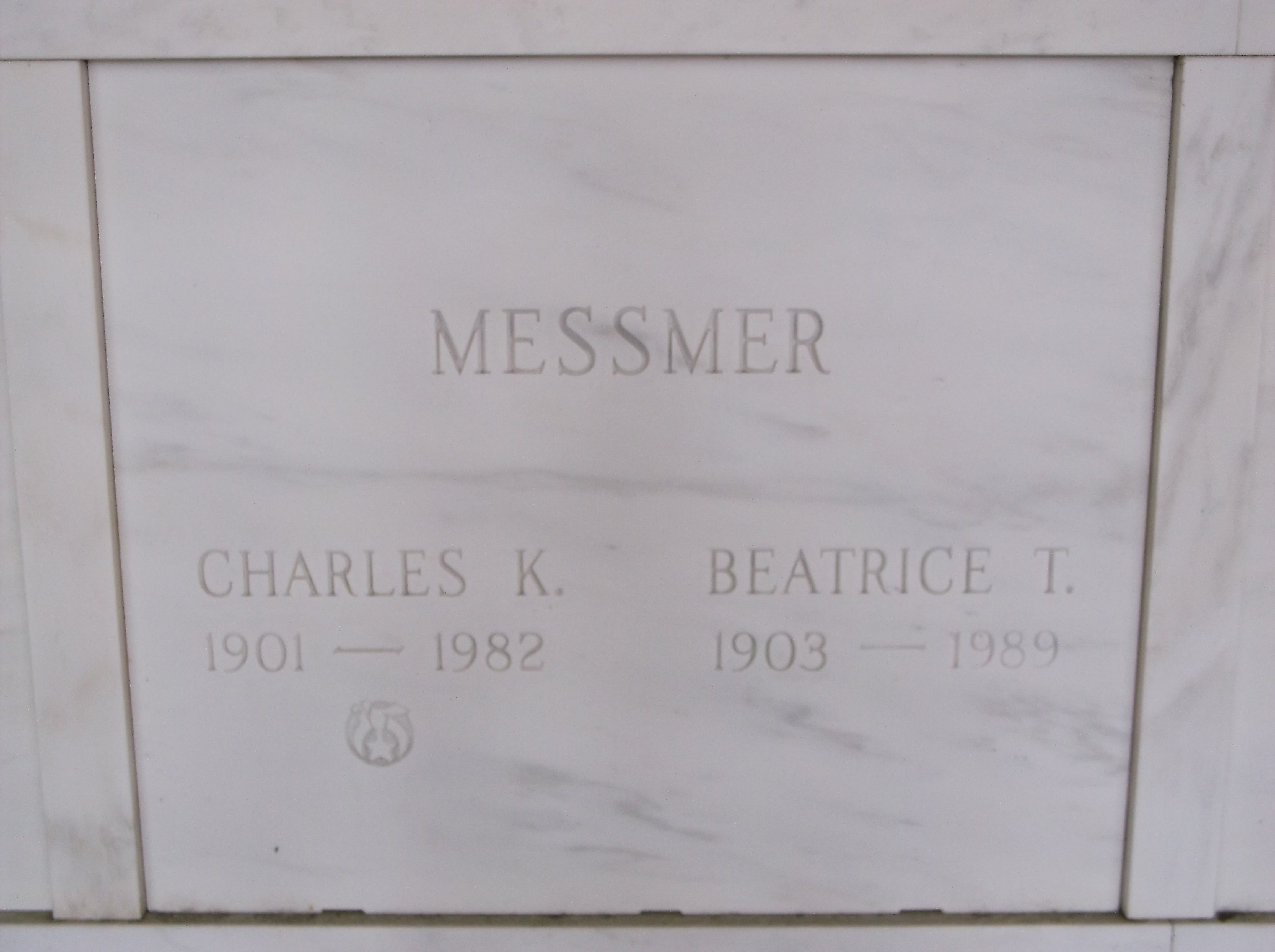 Charles K Messmer