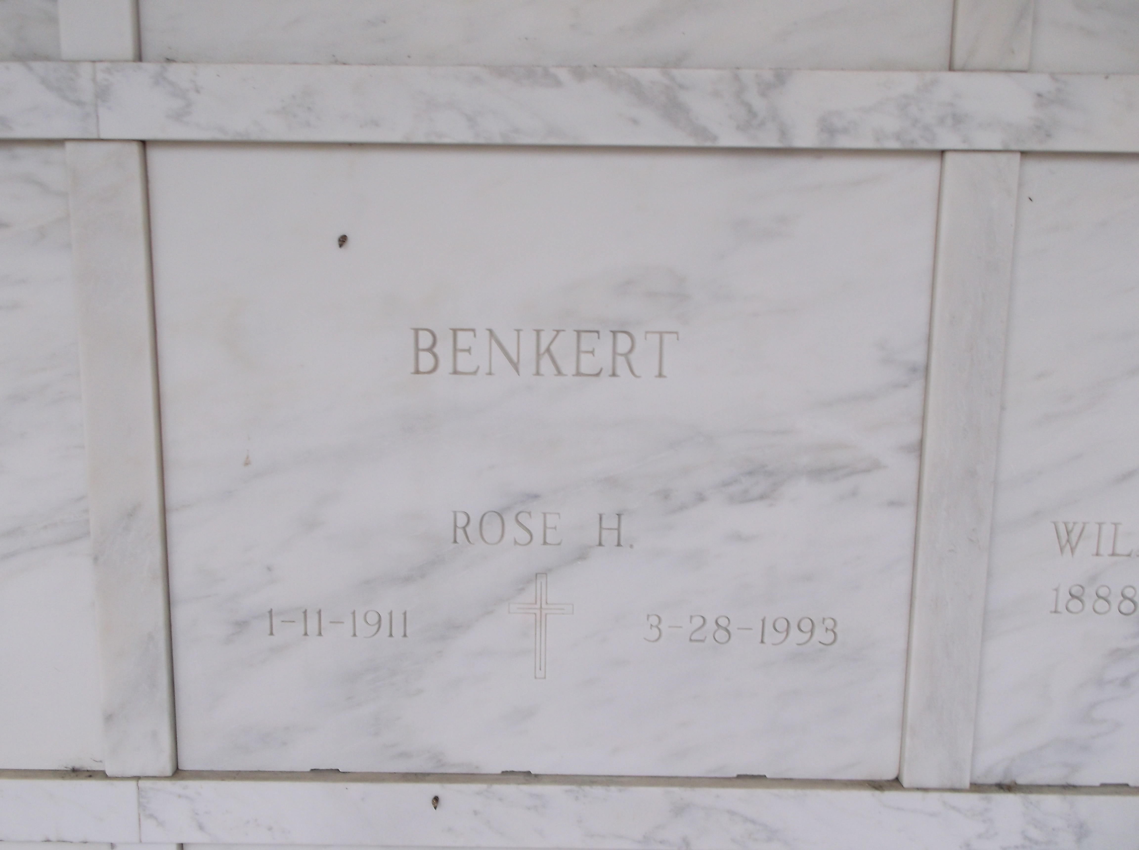 Rose H Benkert