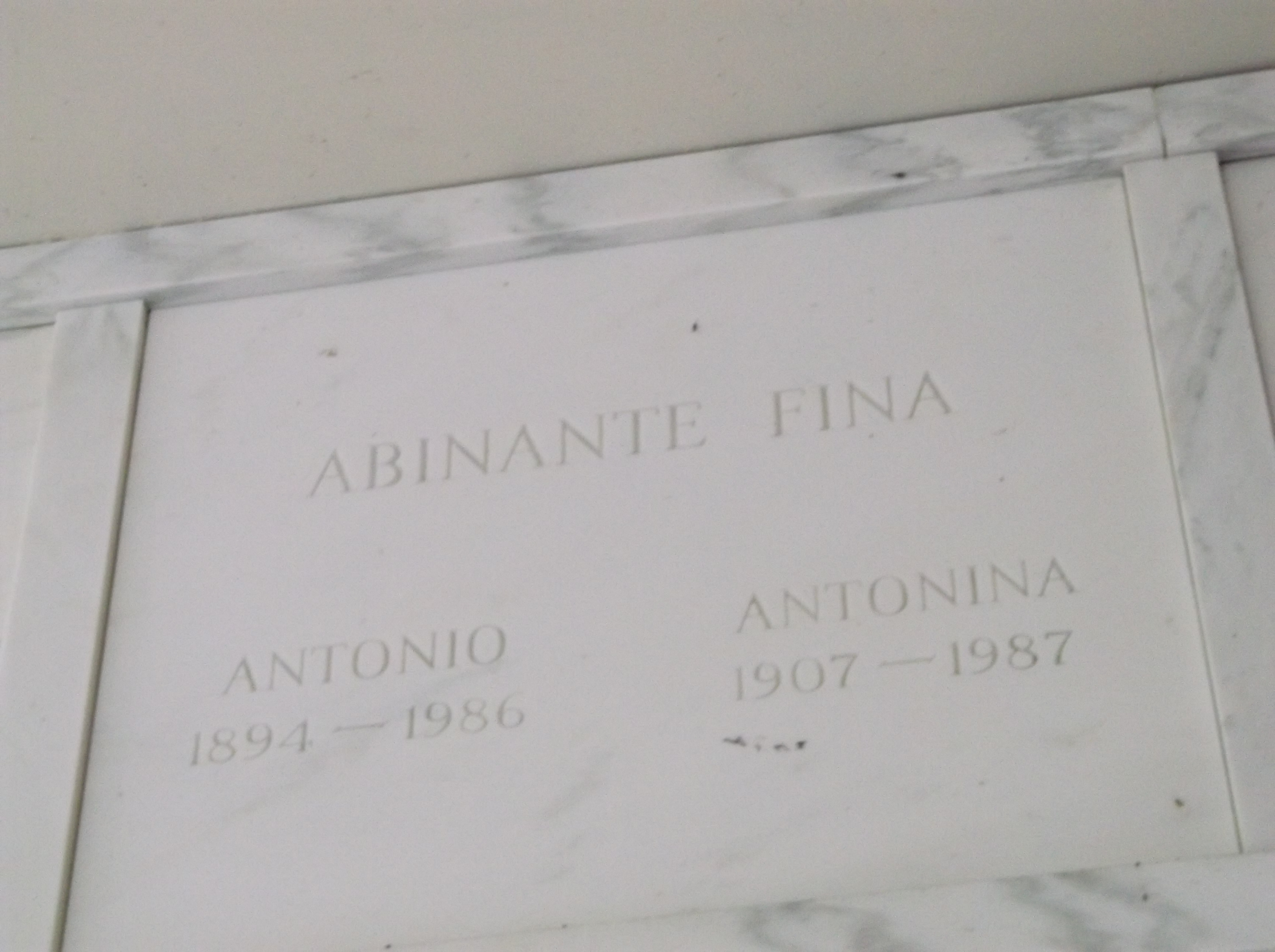Antonio Abinante Fina