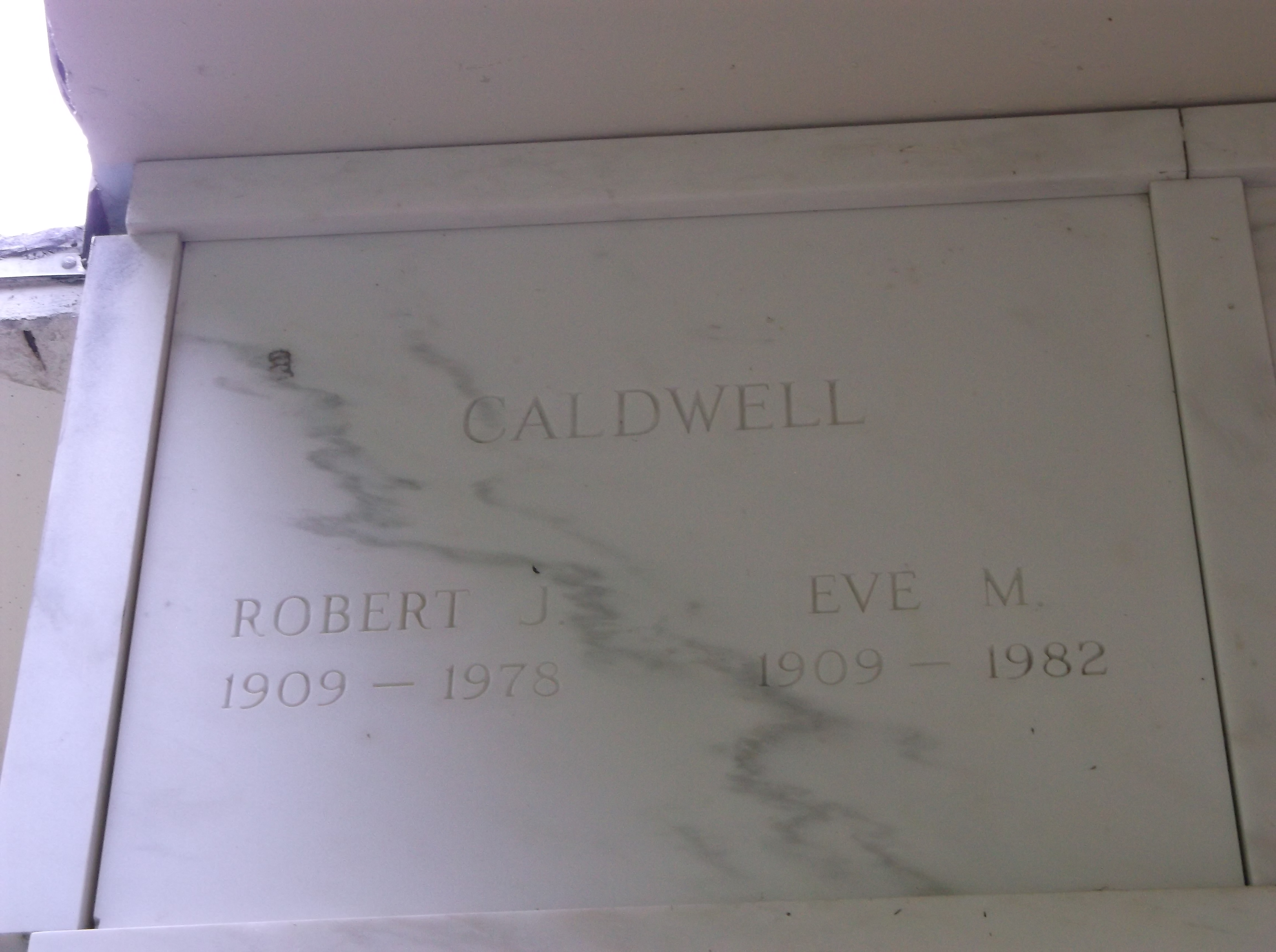 Eve M Caldwell