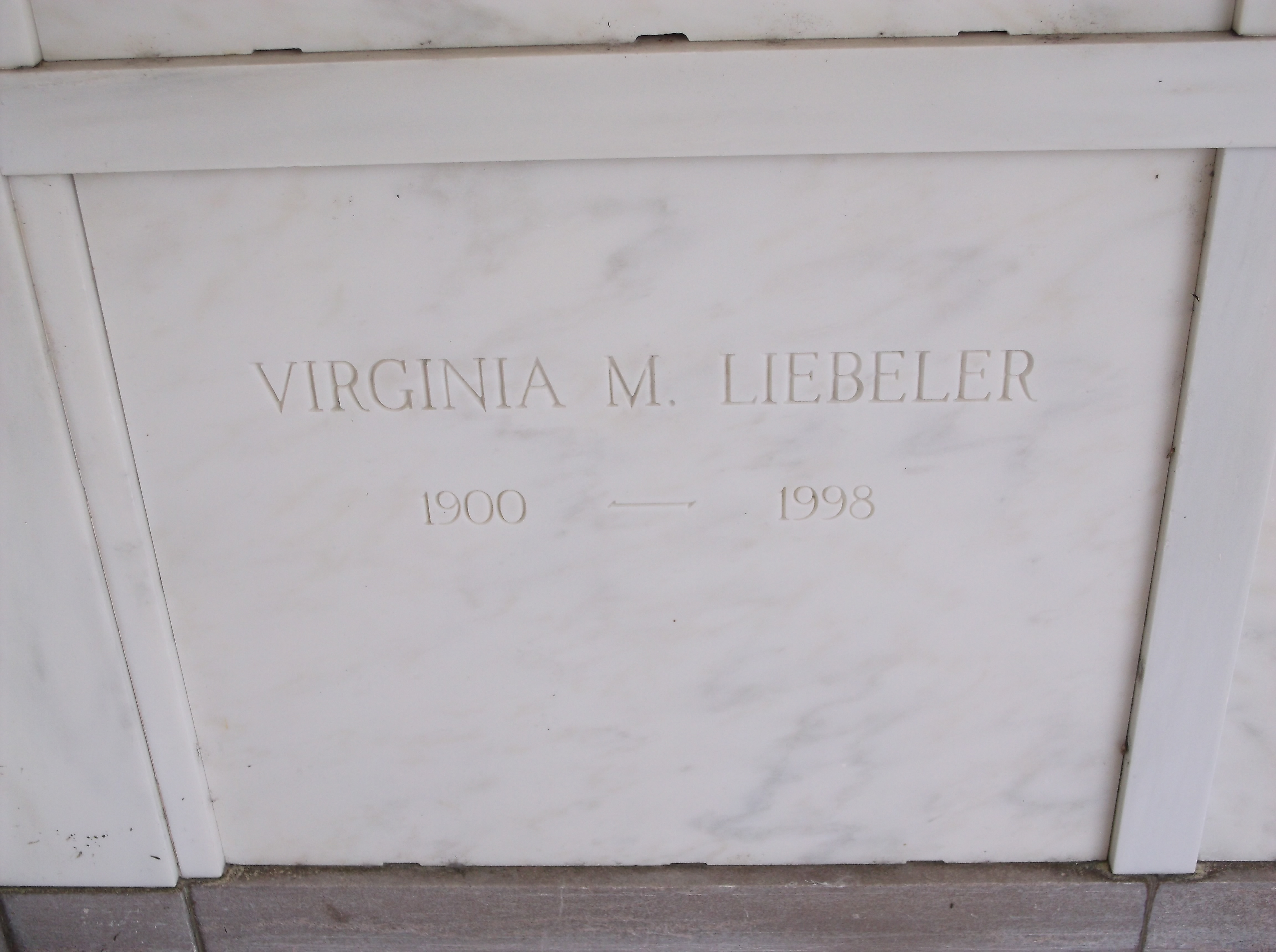 Virginia M Liebeler
