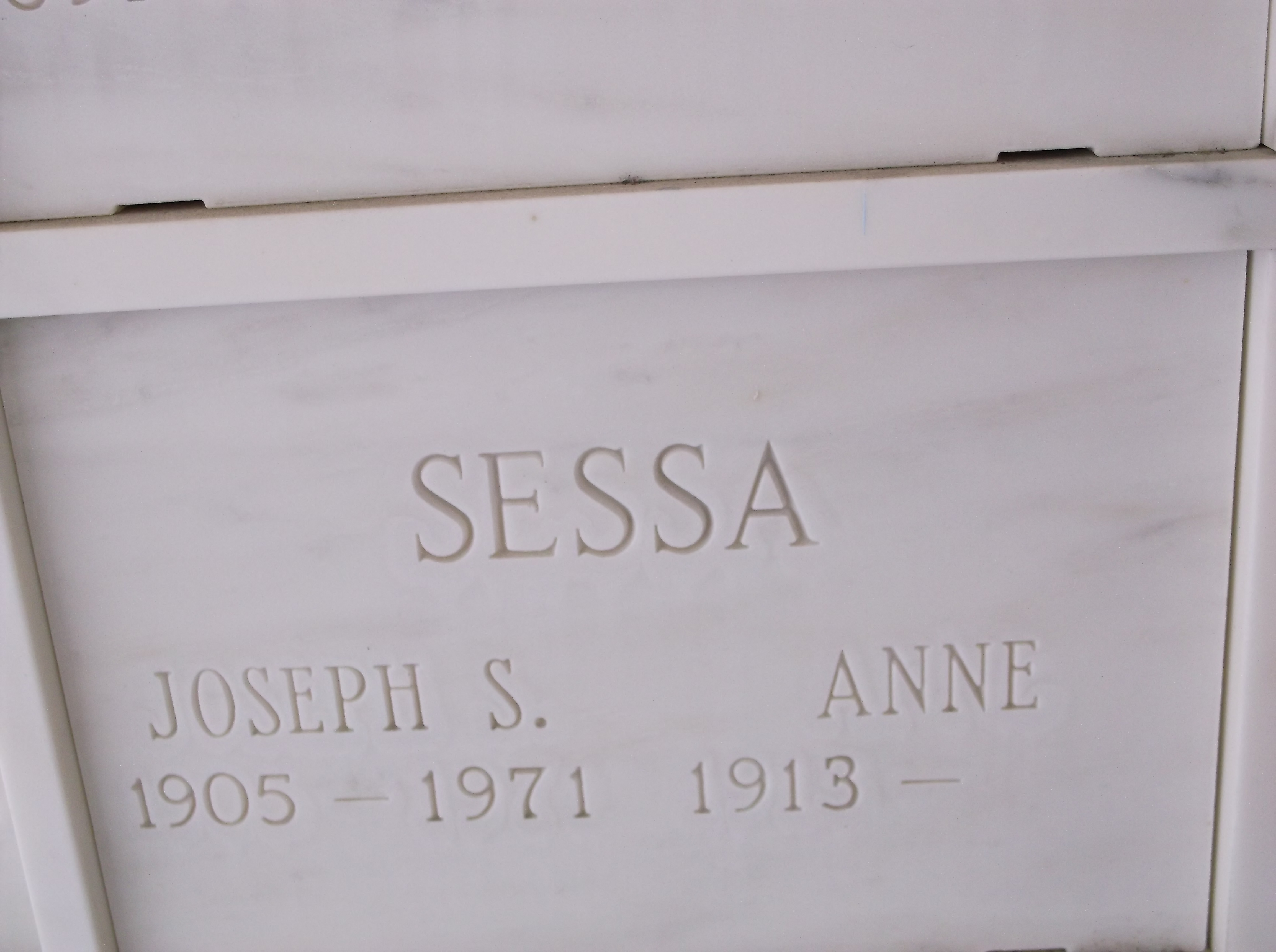 Joseph S Sessa