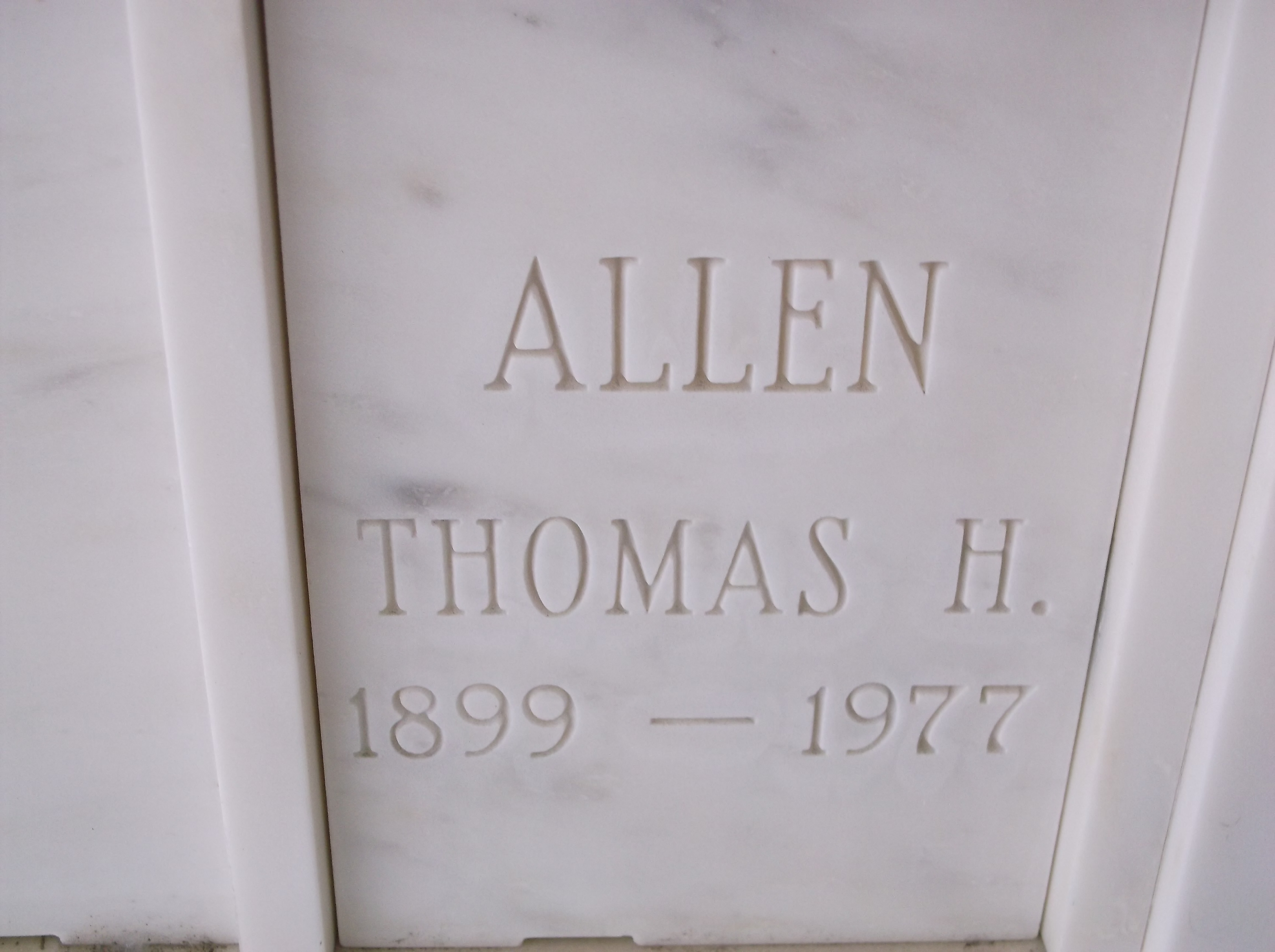 Thomas H Allen