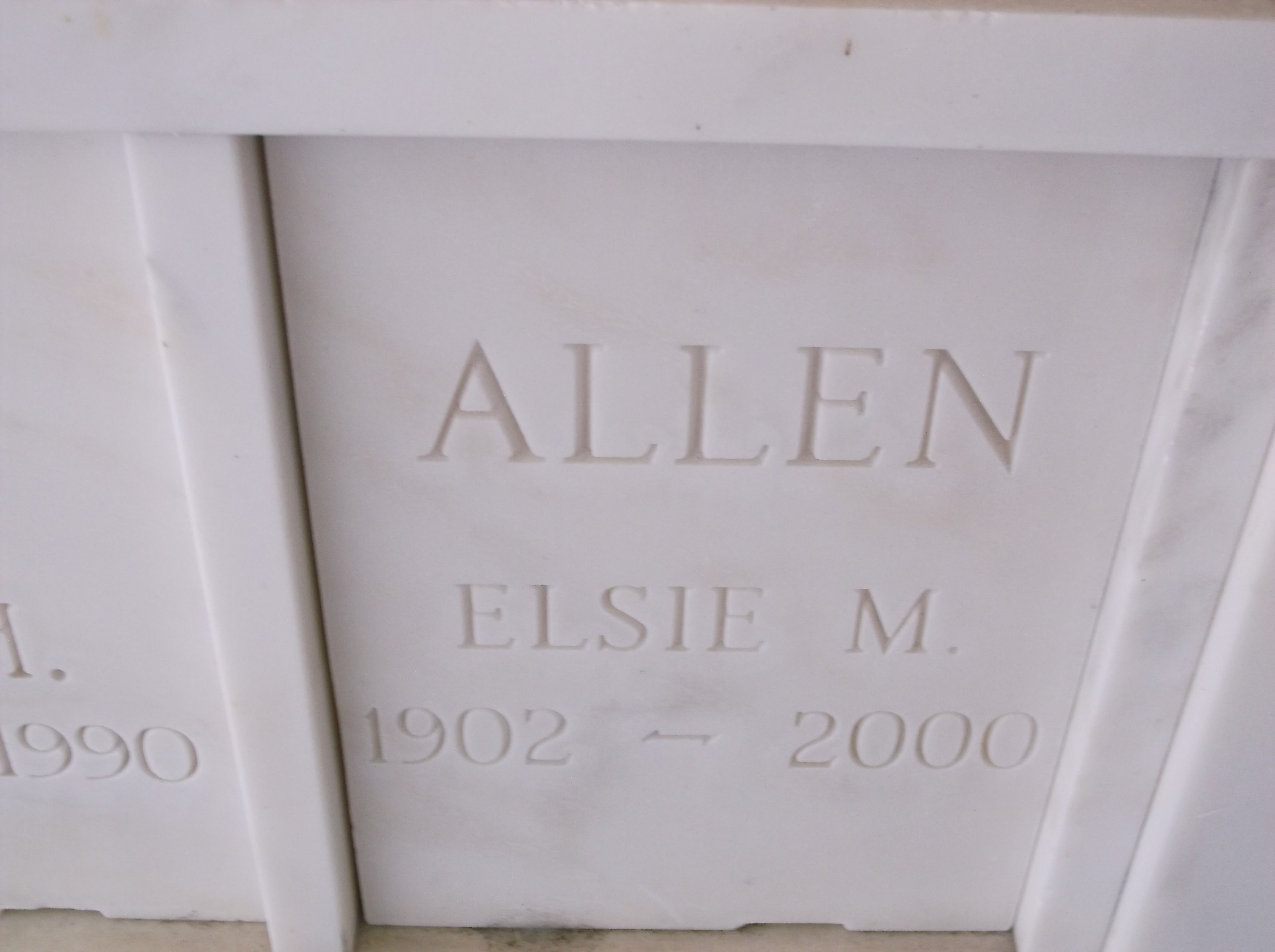 Elsie M Allen
