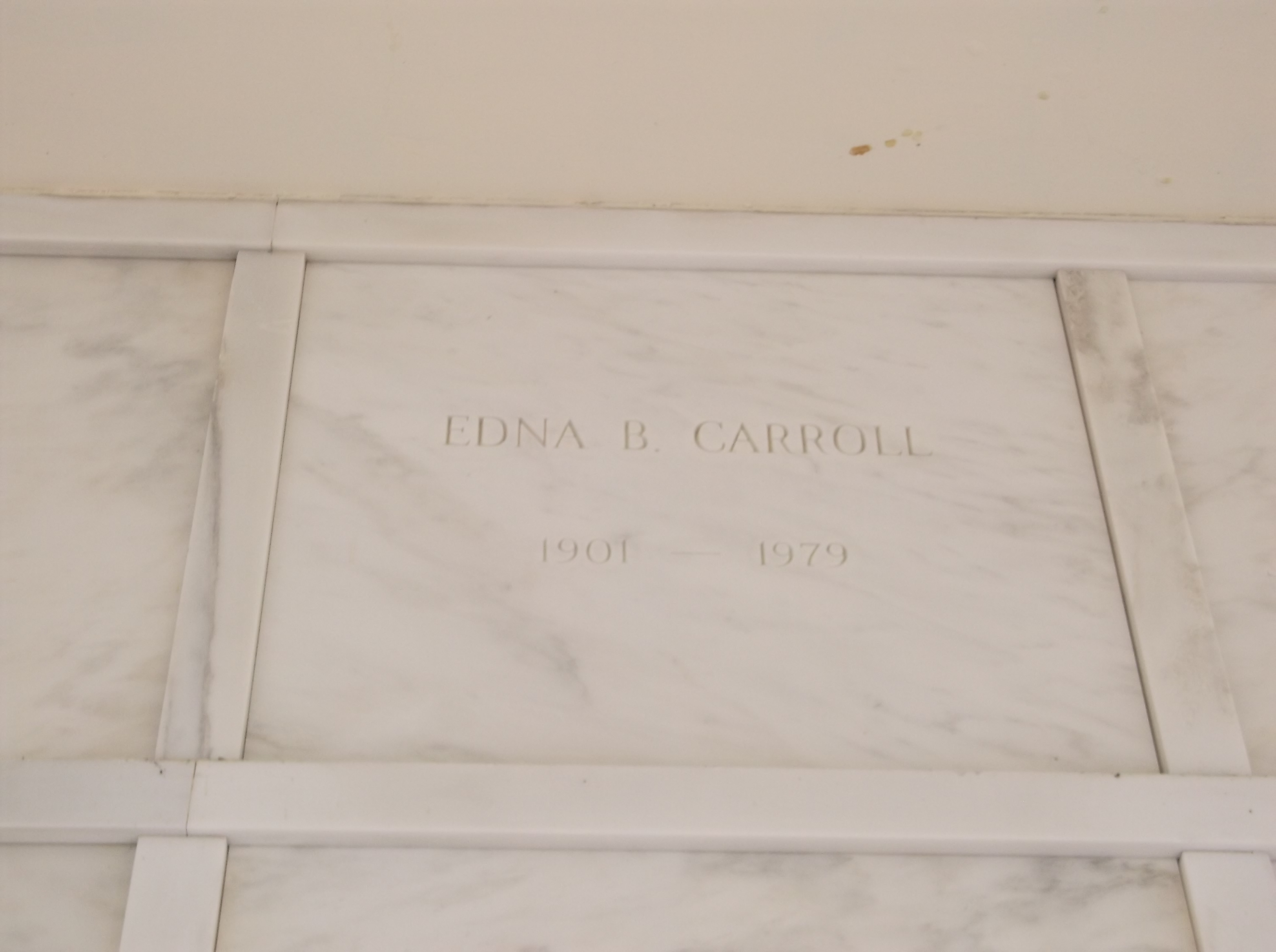 Edna B Carroll