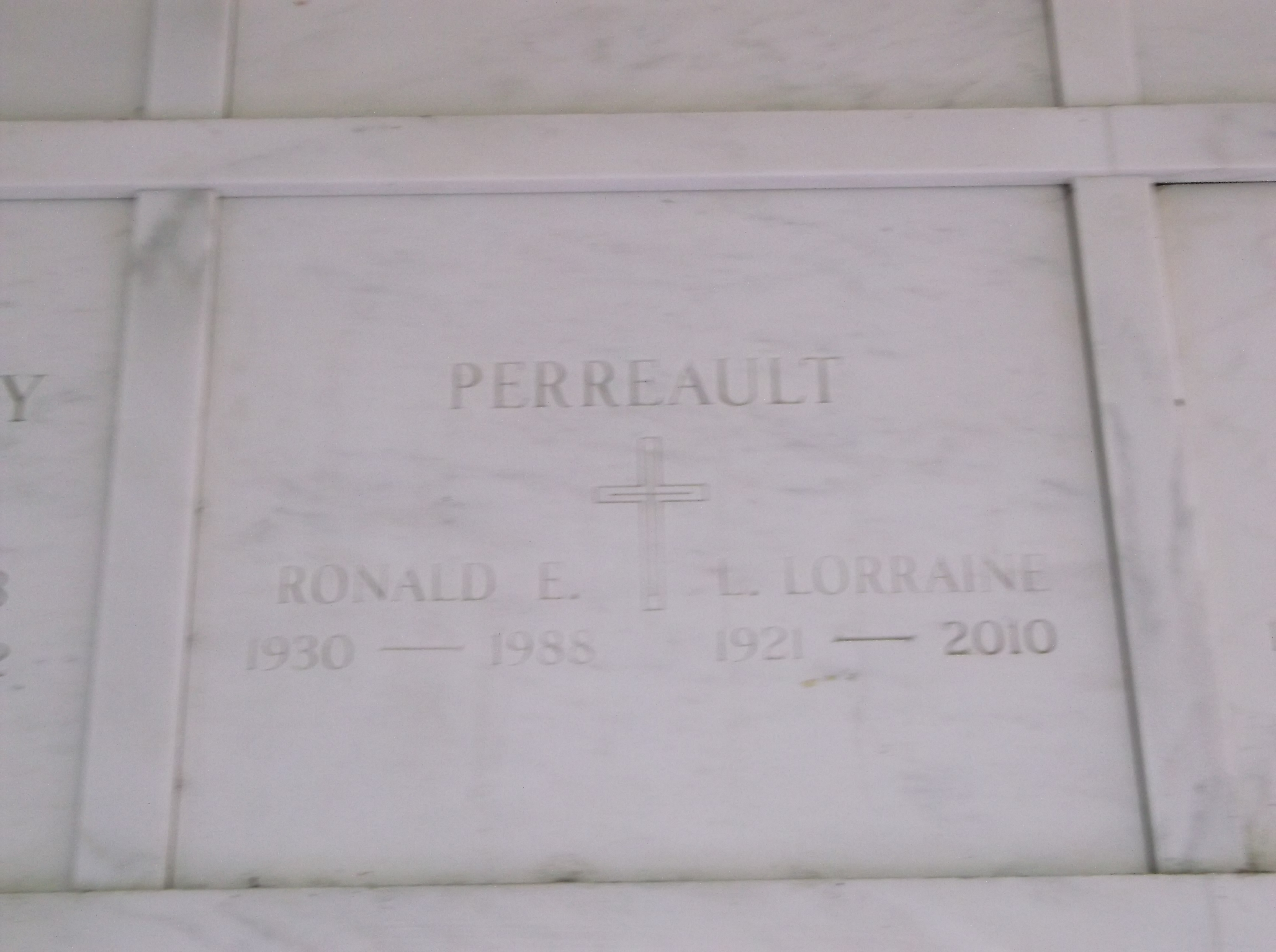 Ronald E Perreault
