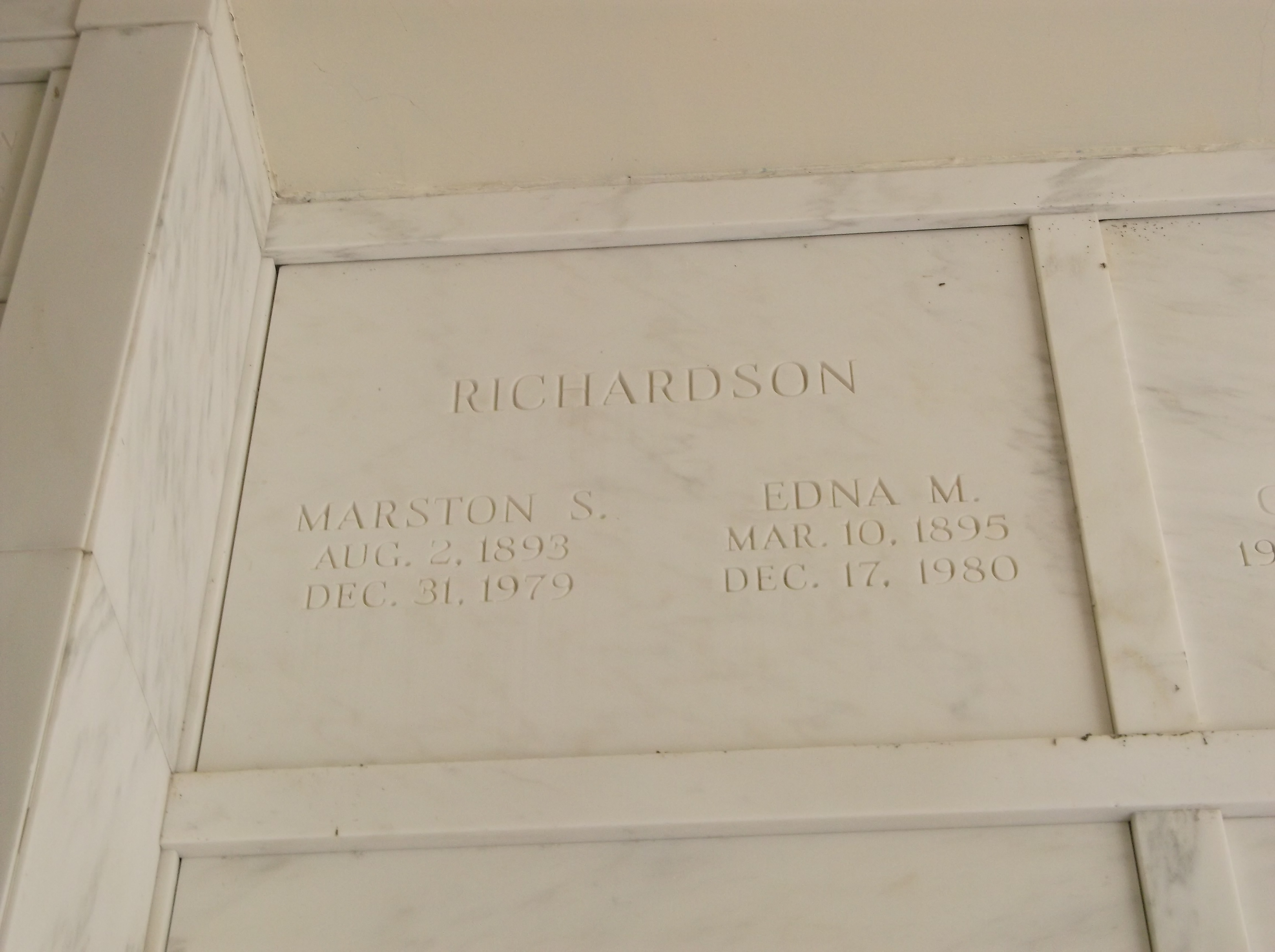 Marston S Richardson