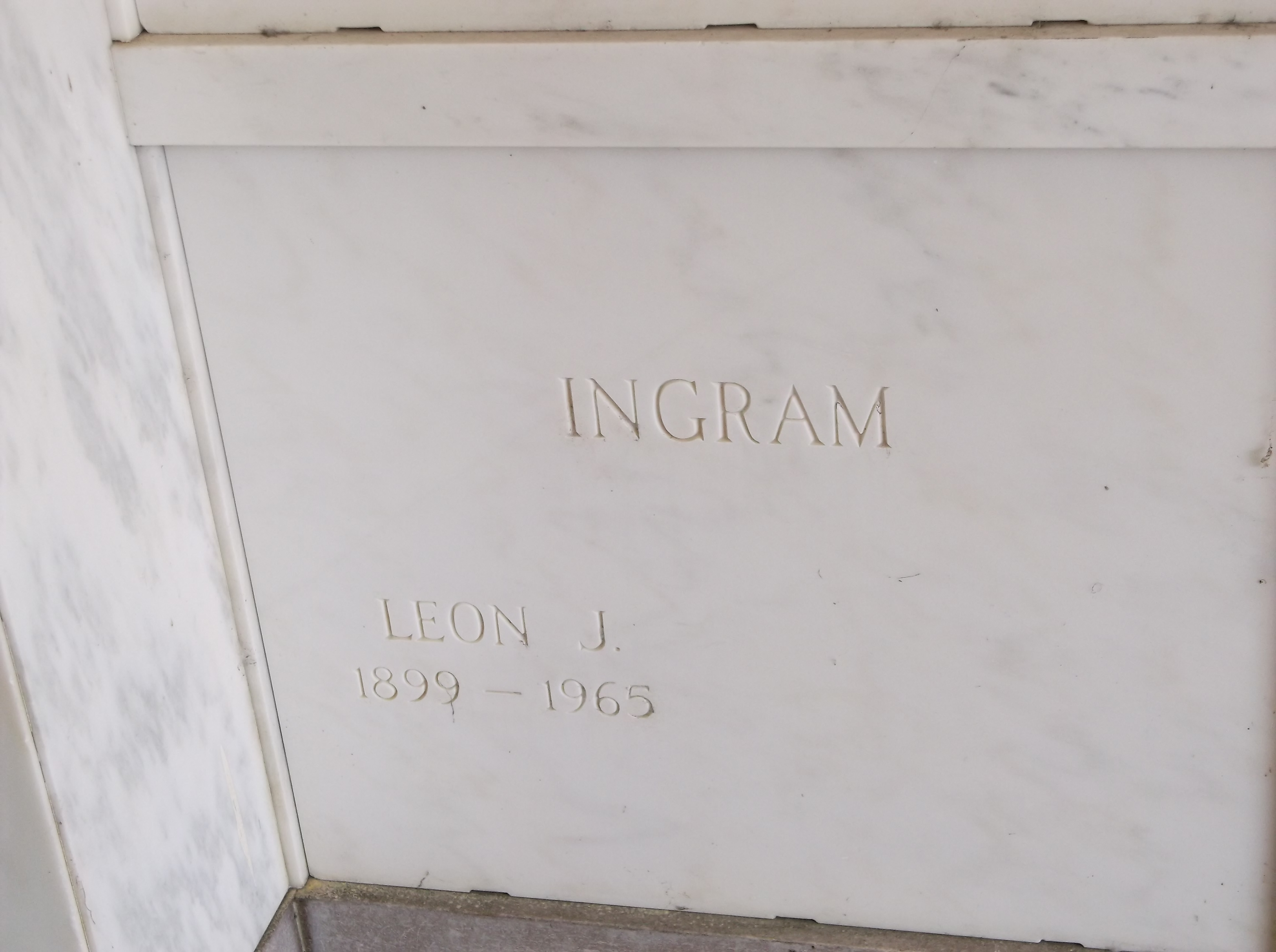 Leon J Ingram