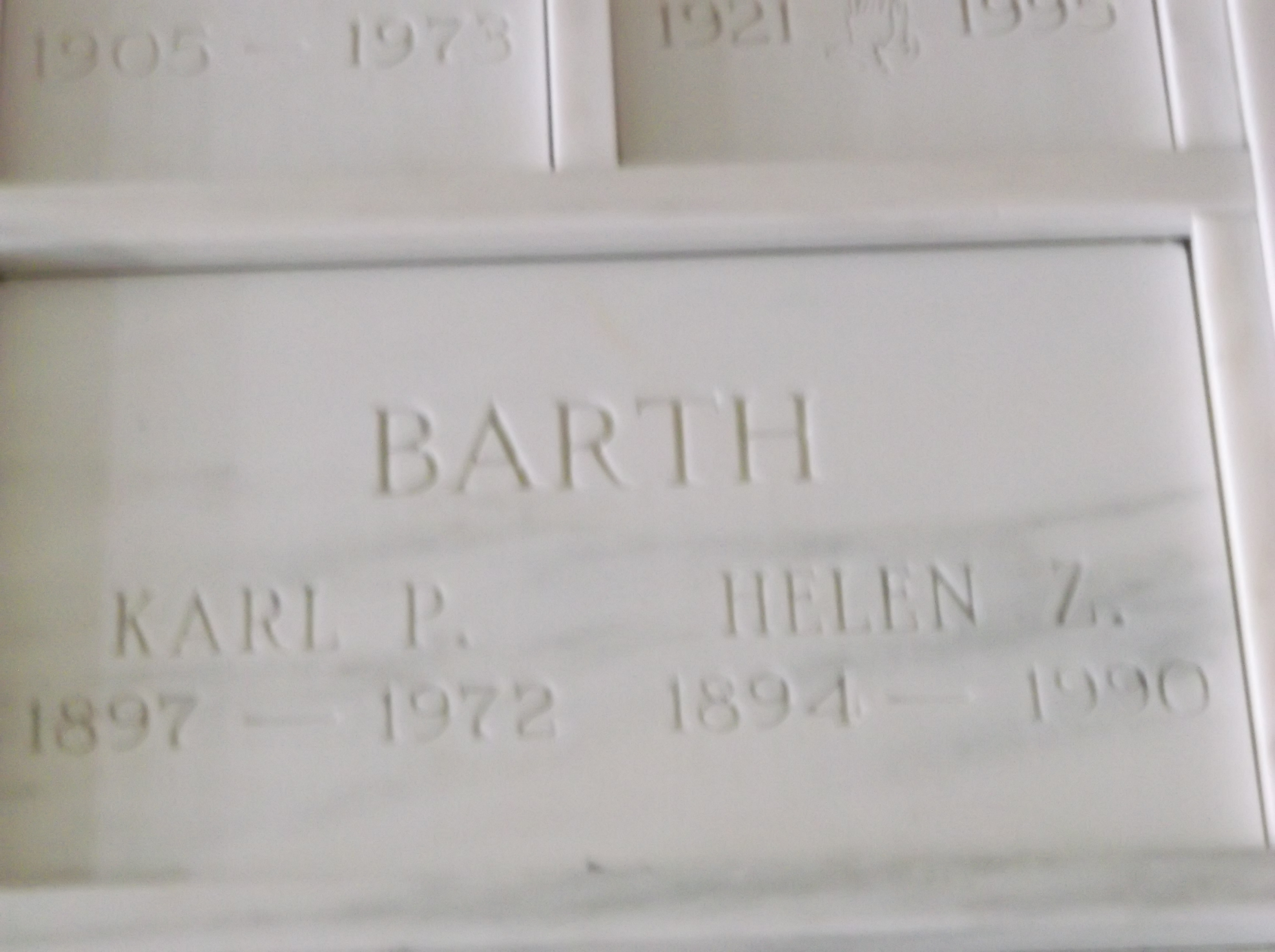 Helen Z Barth
