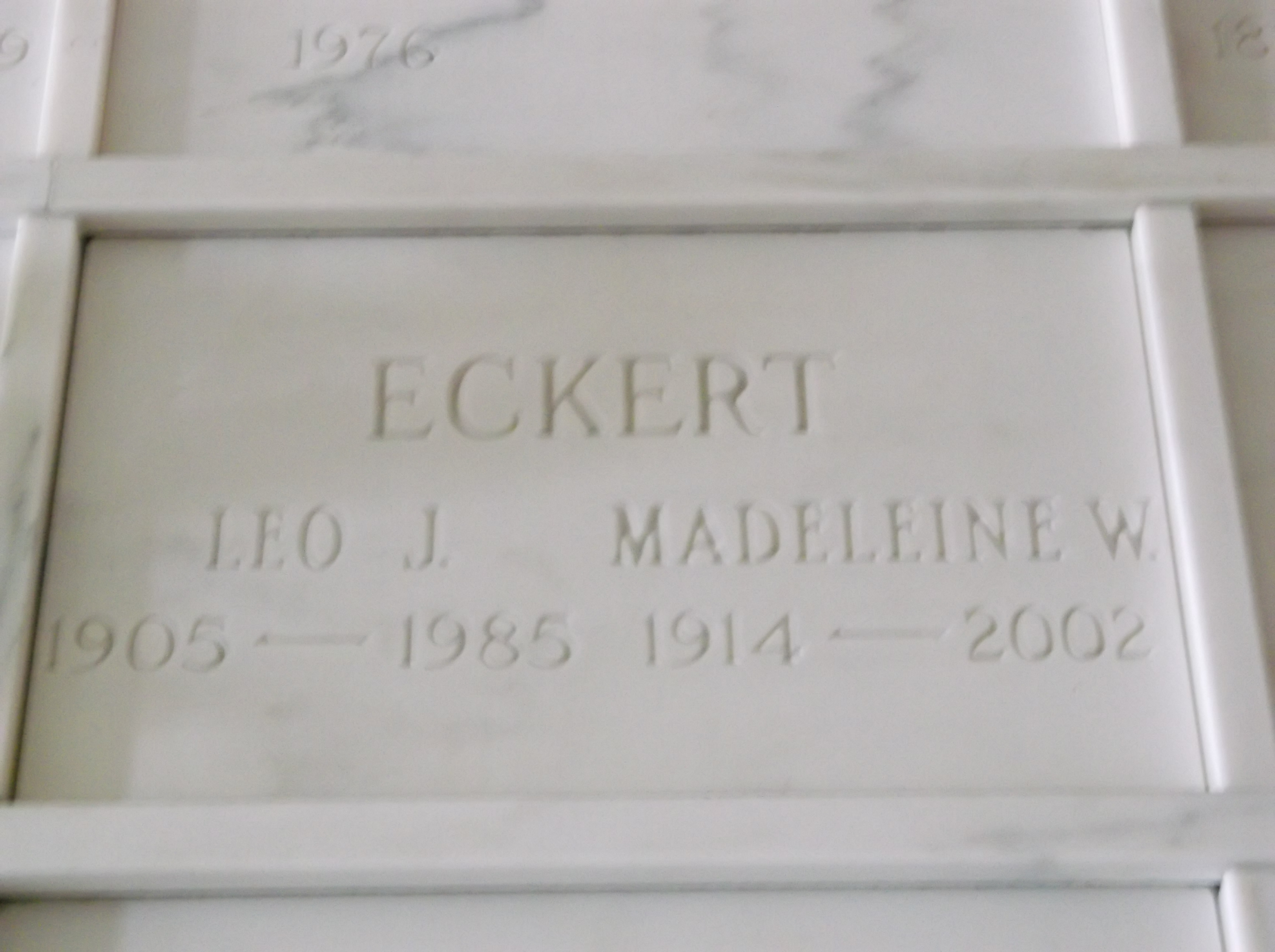 Madeleine W Eckert