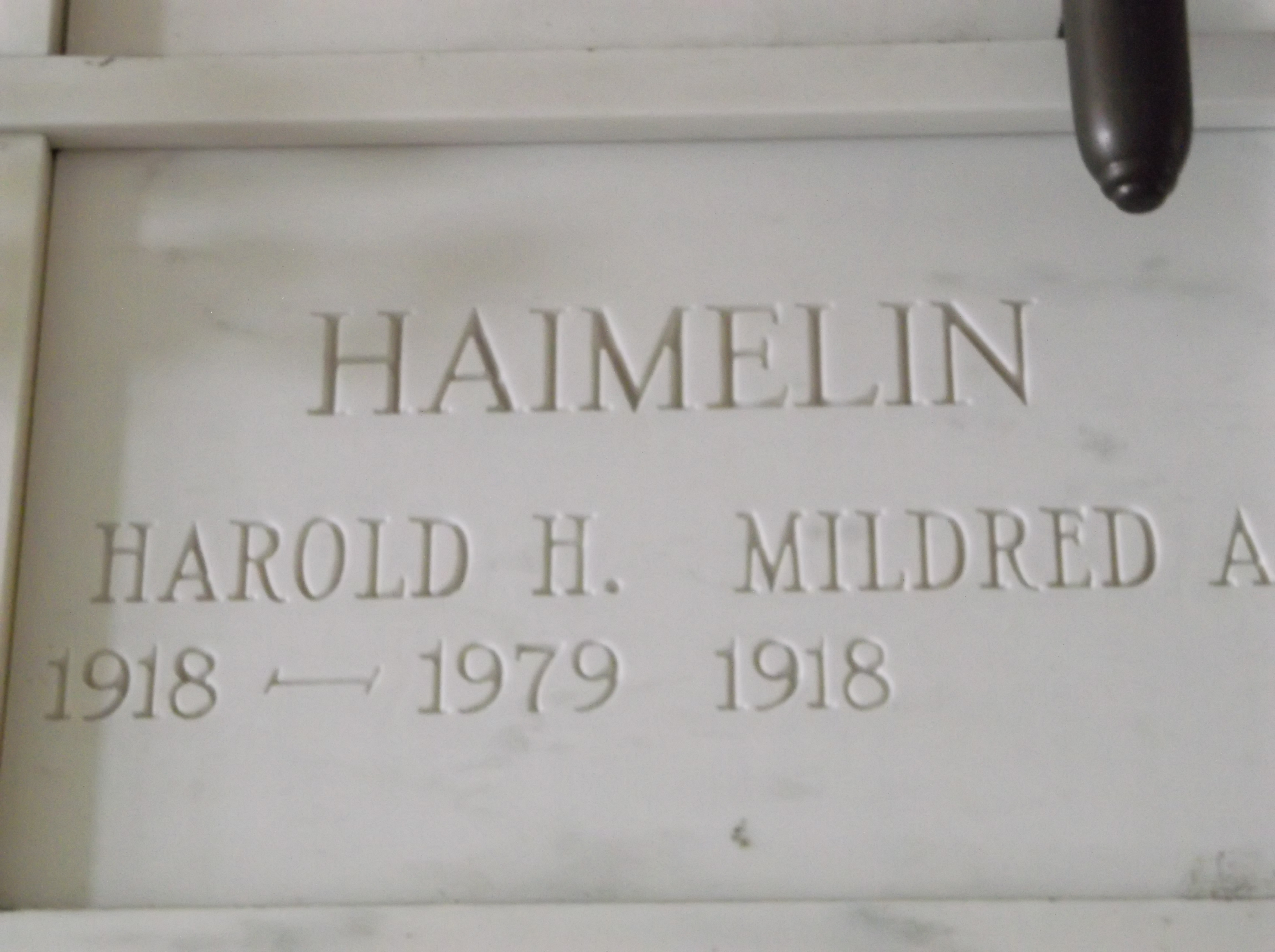 Mildred A Haimelin