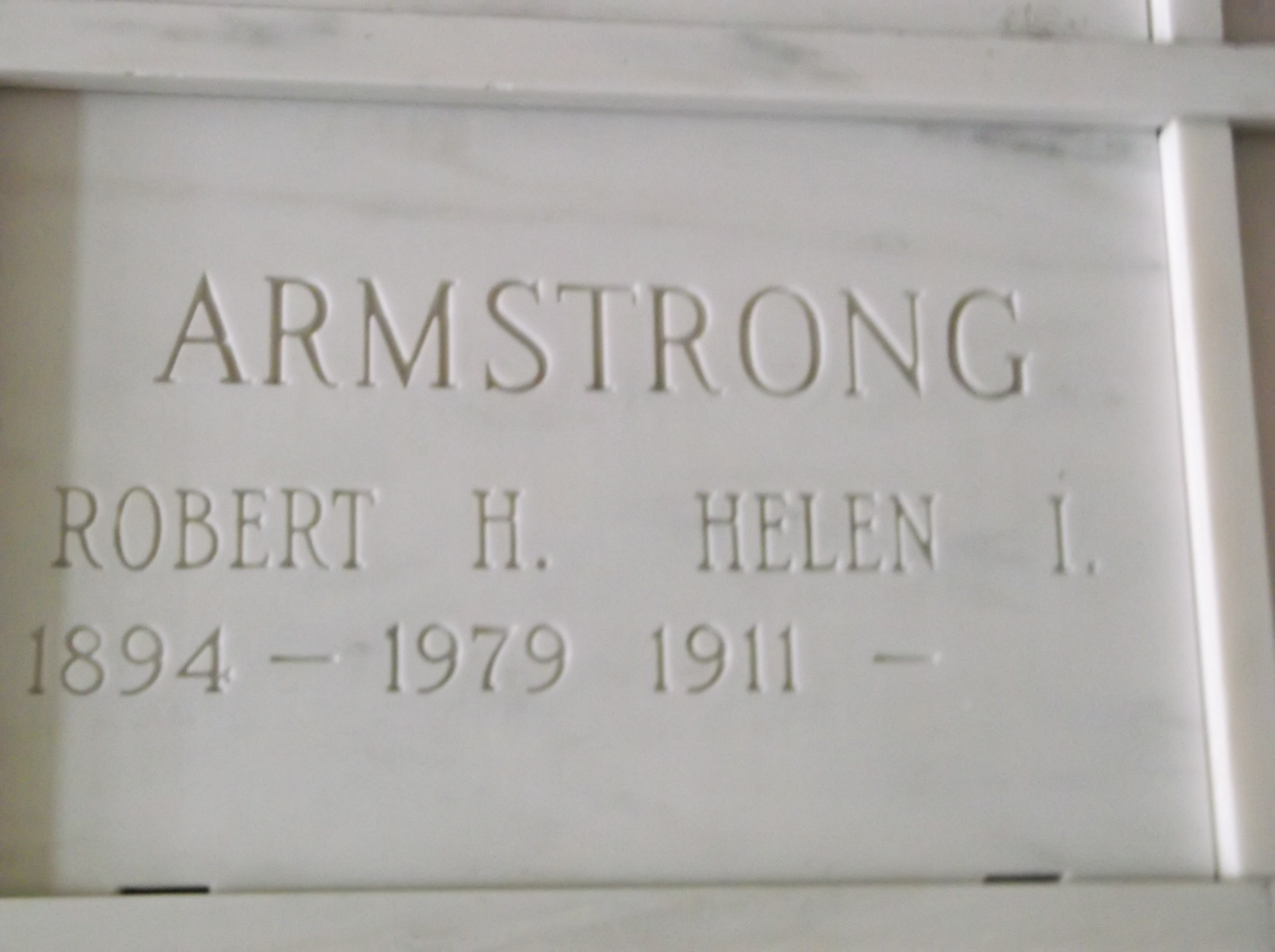 Robert H Armstrong