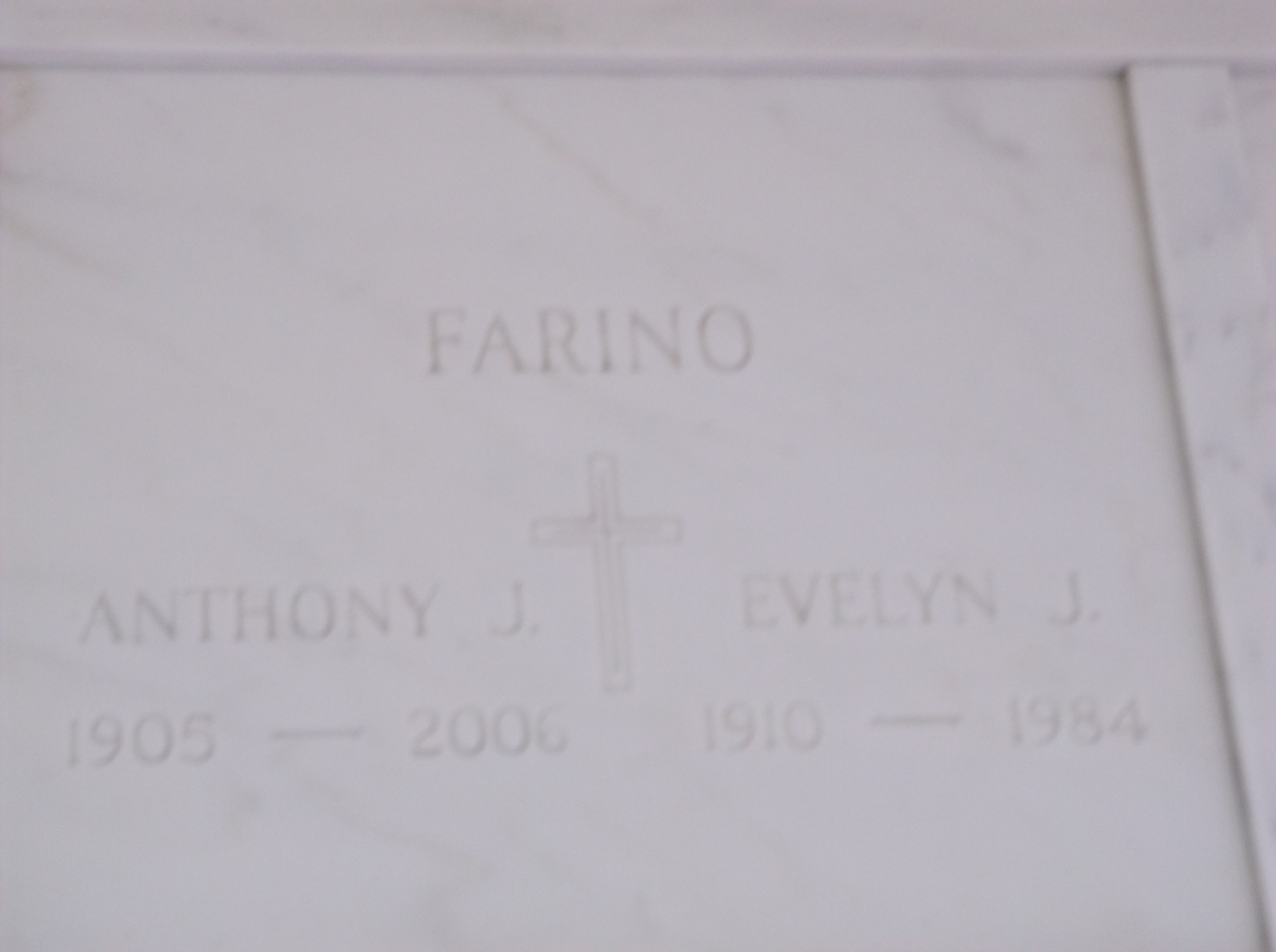 Anthony J Farino