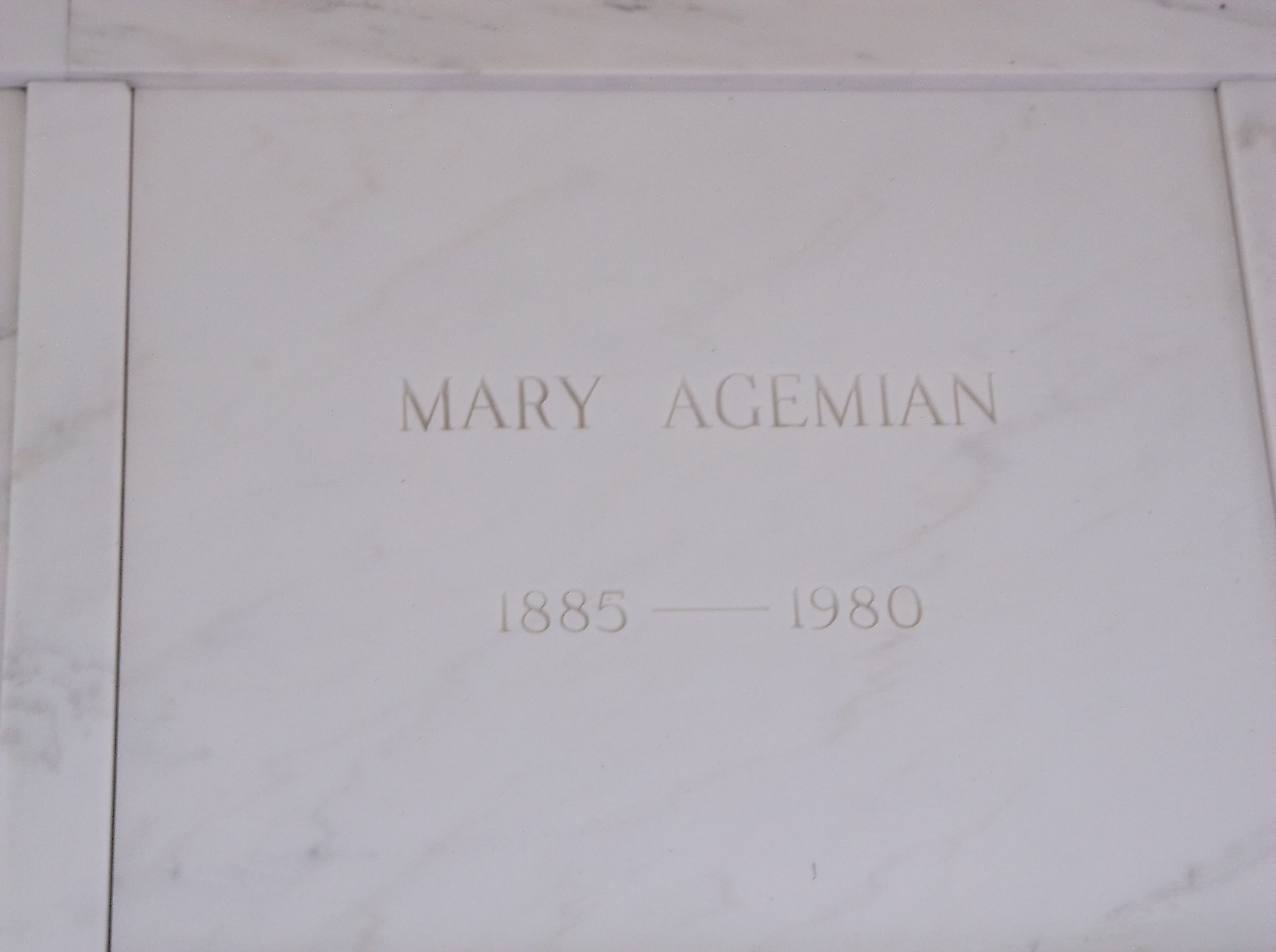 Mary Agemian