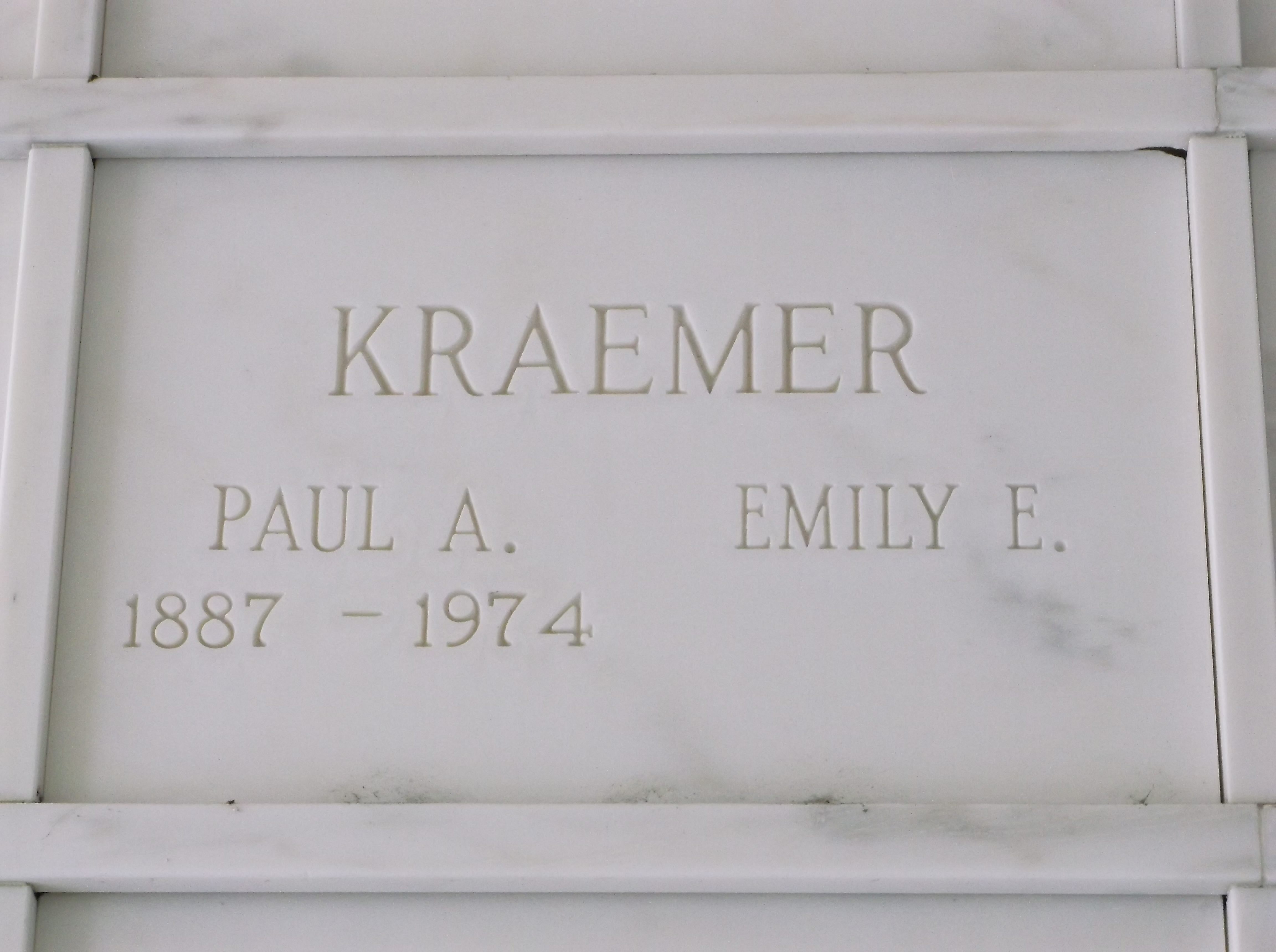 Paul A Kraemer