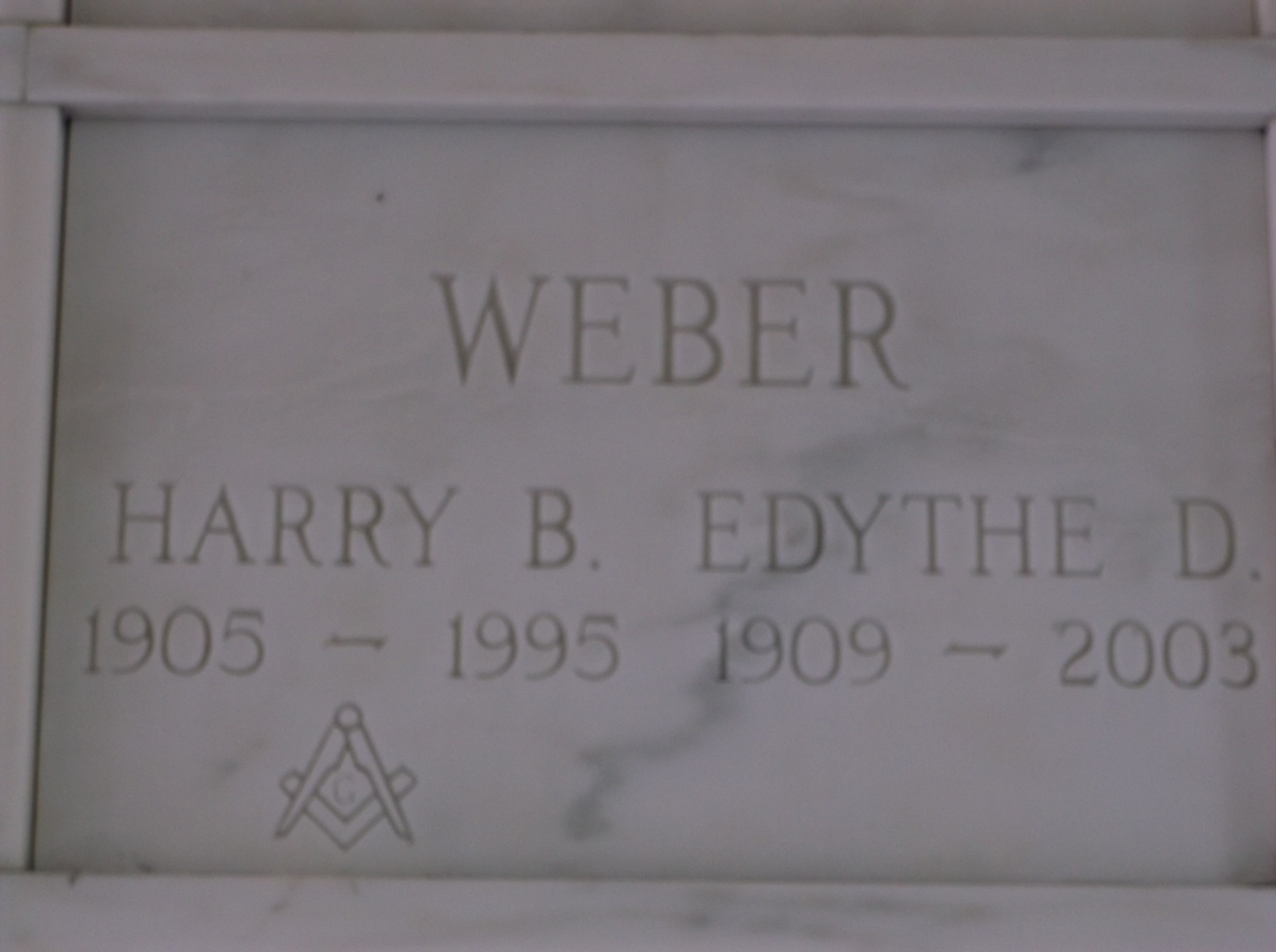 Edythe D Weber