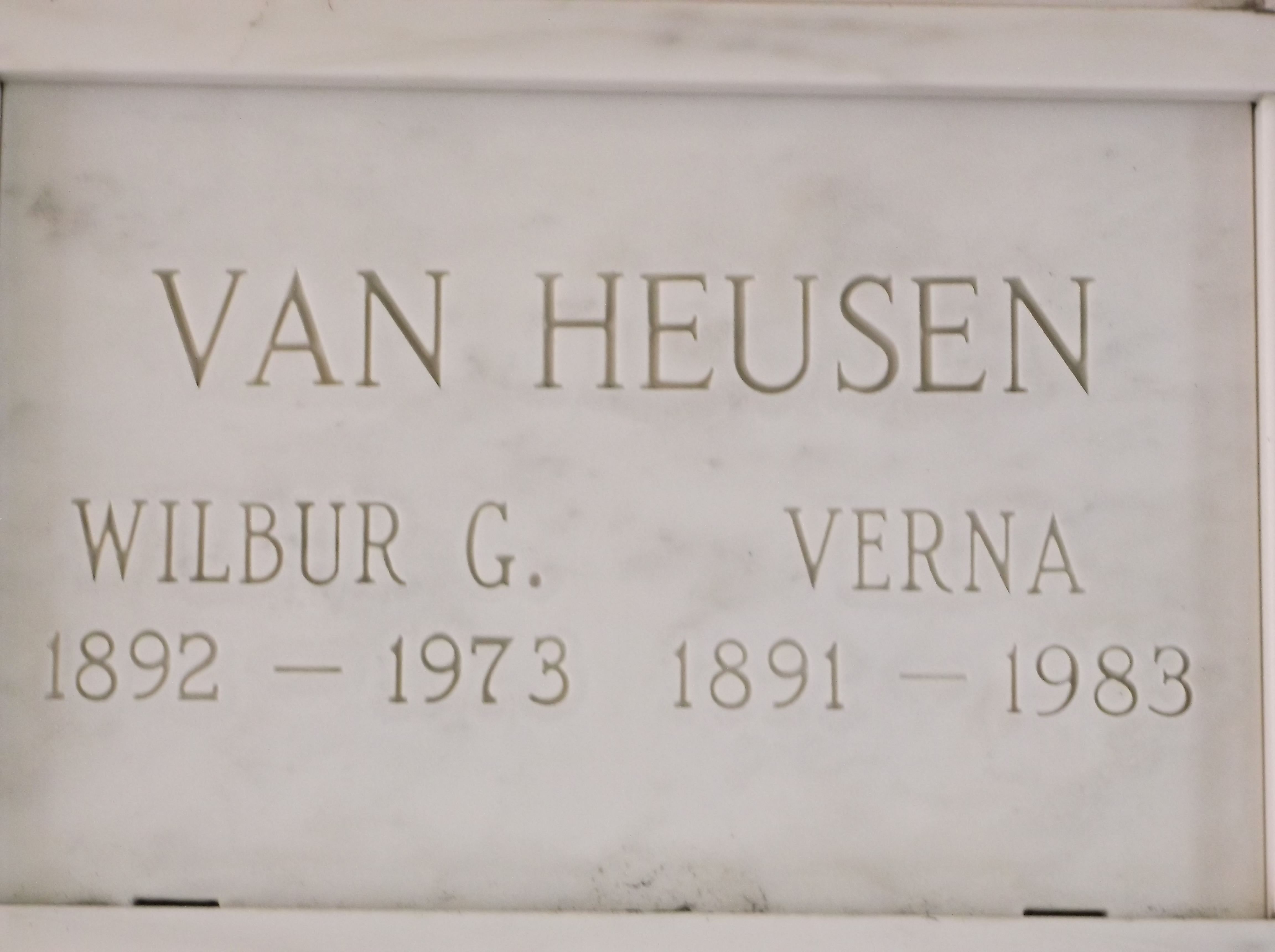 Verna Van Heusen