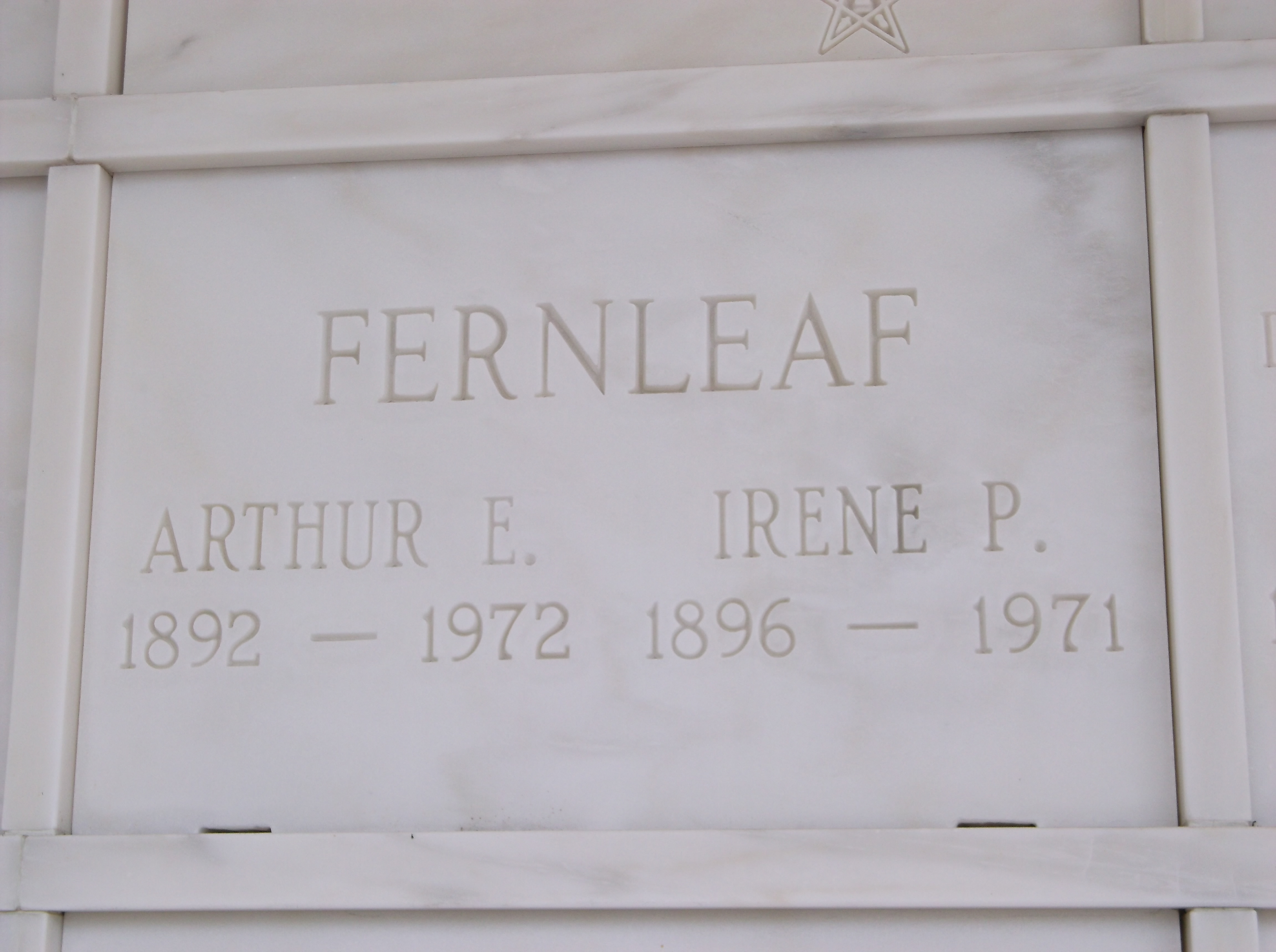 Arthur E Fernleaf