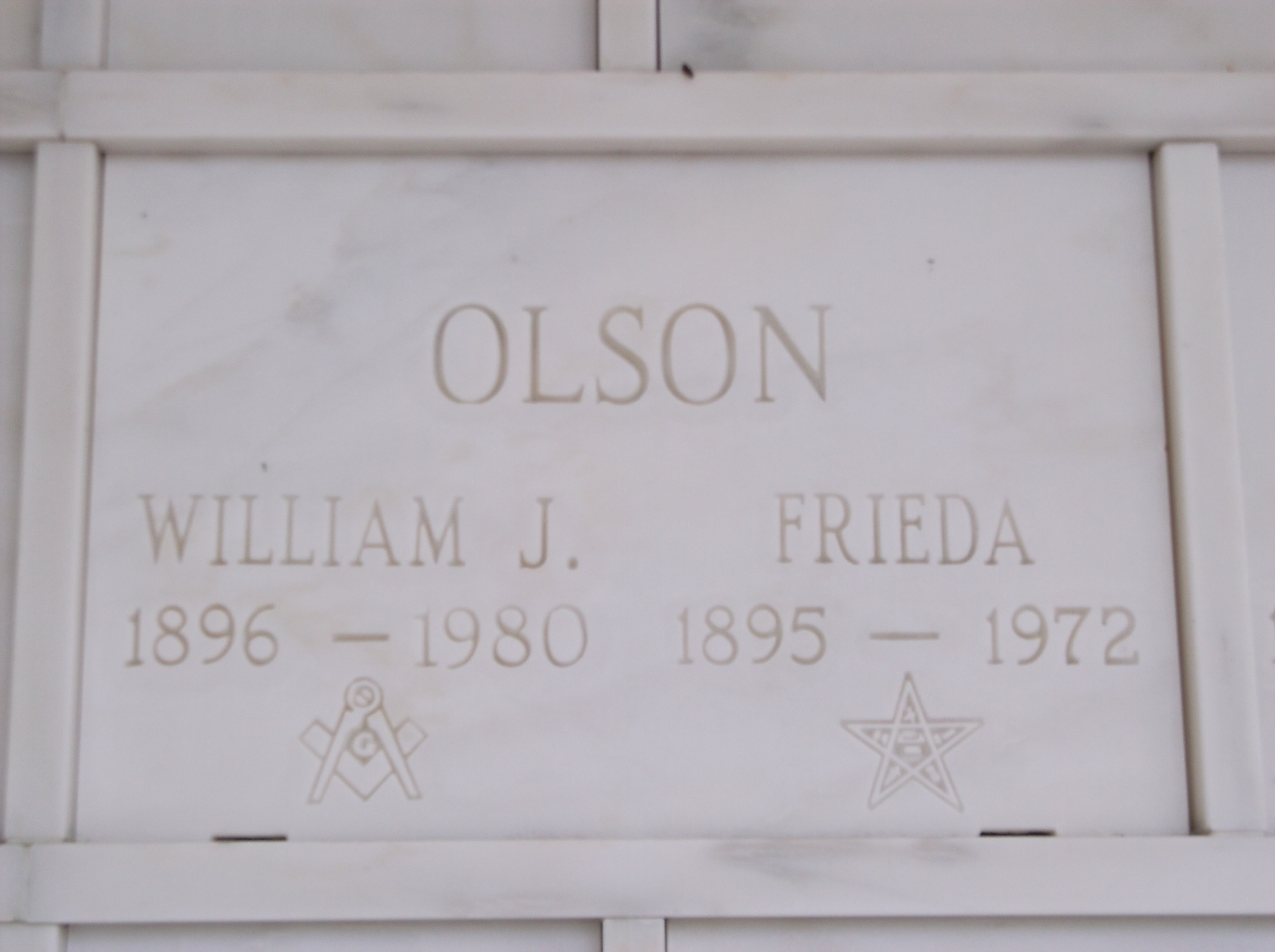 William J Olson