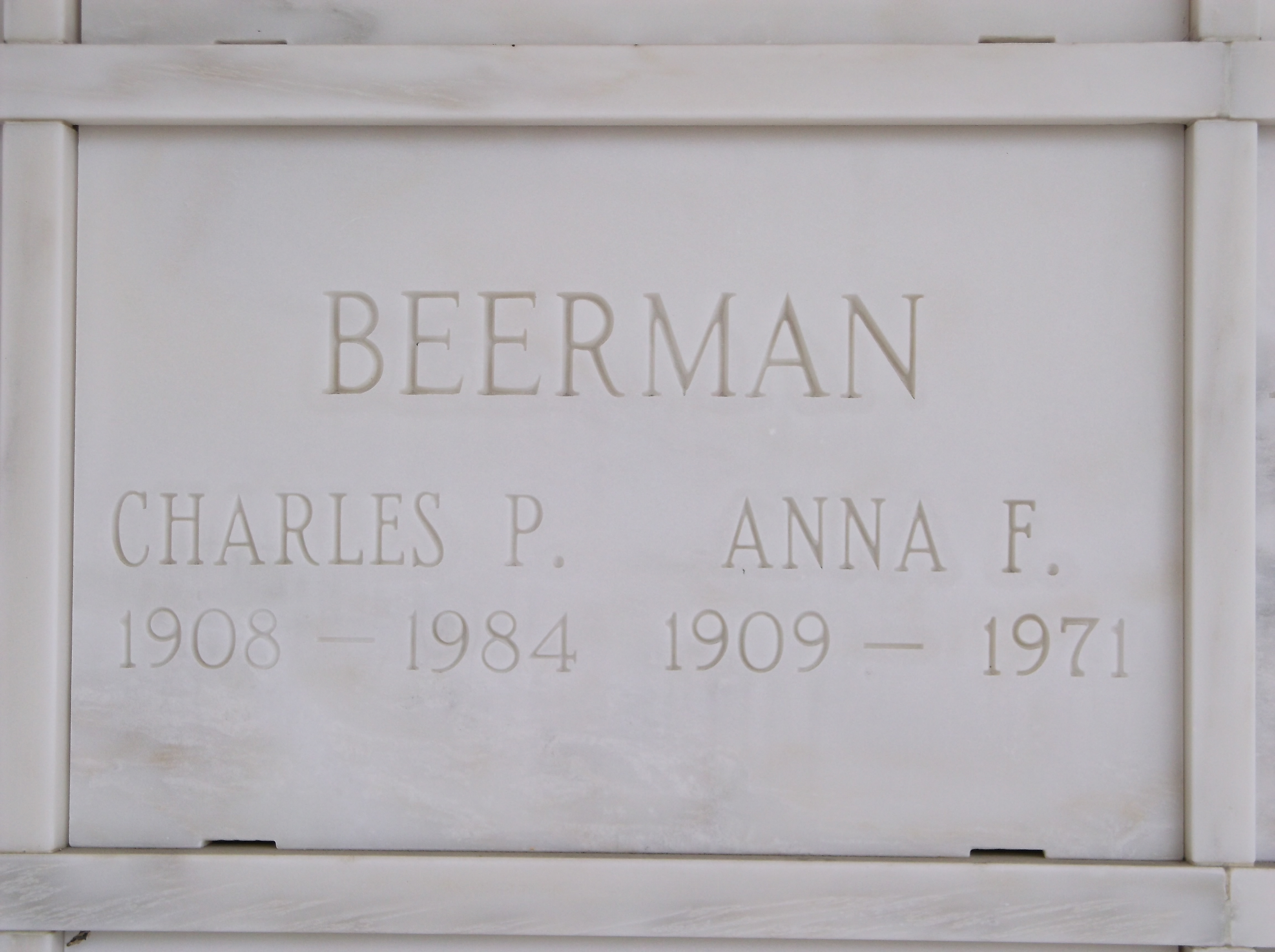 Charles P Beerman