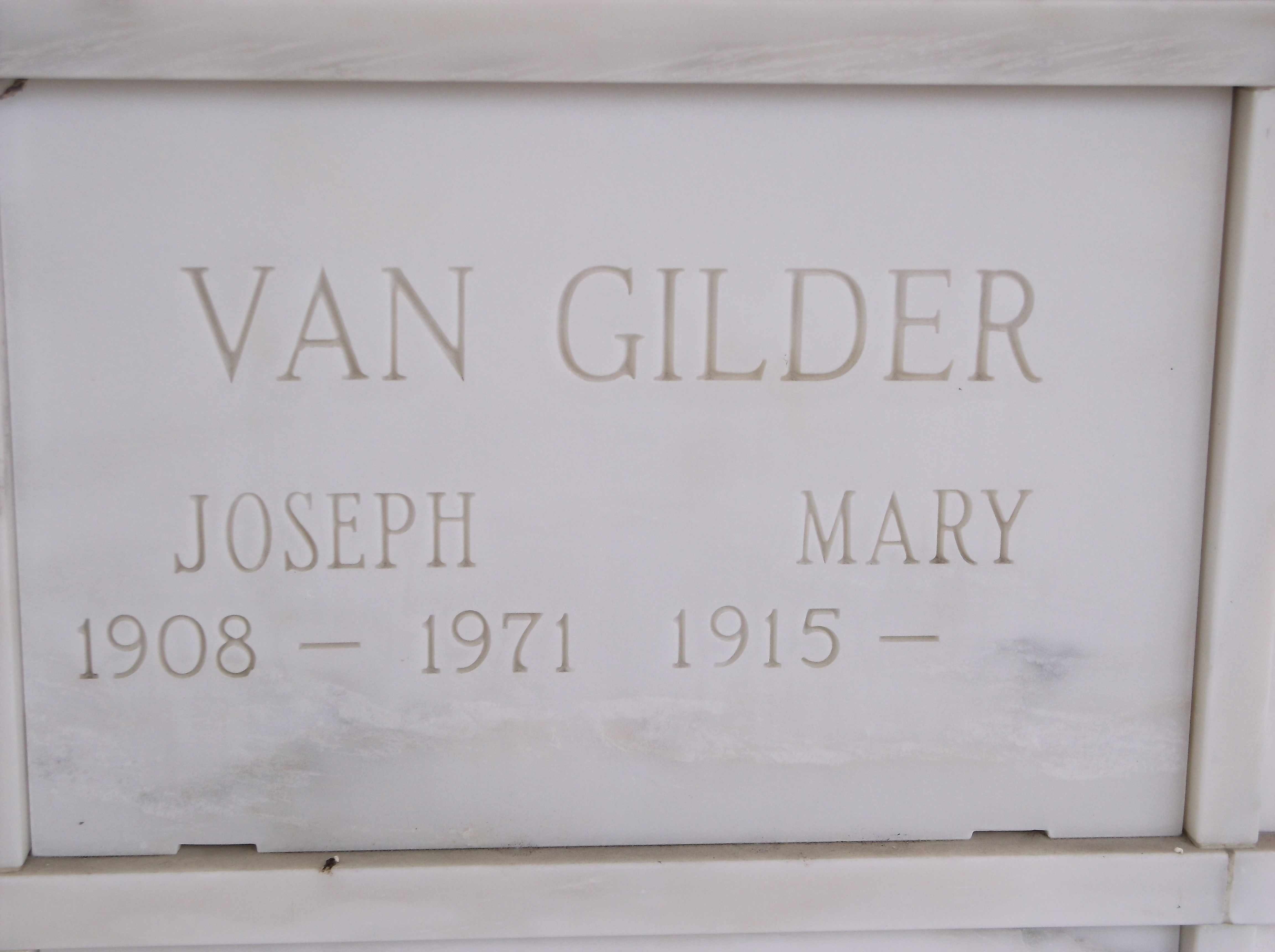 Joseph Van Gilder