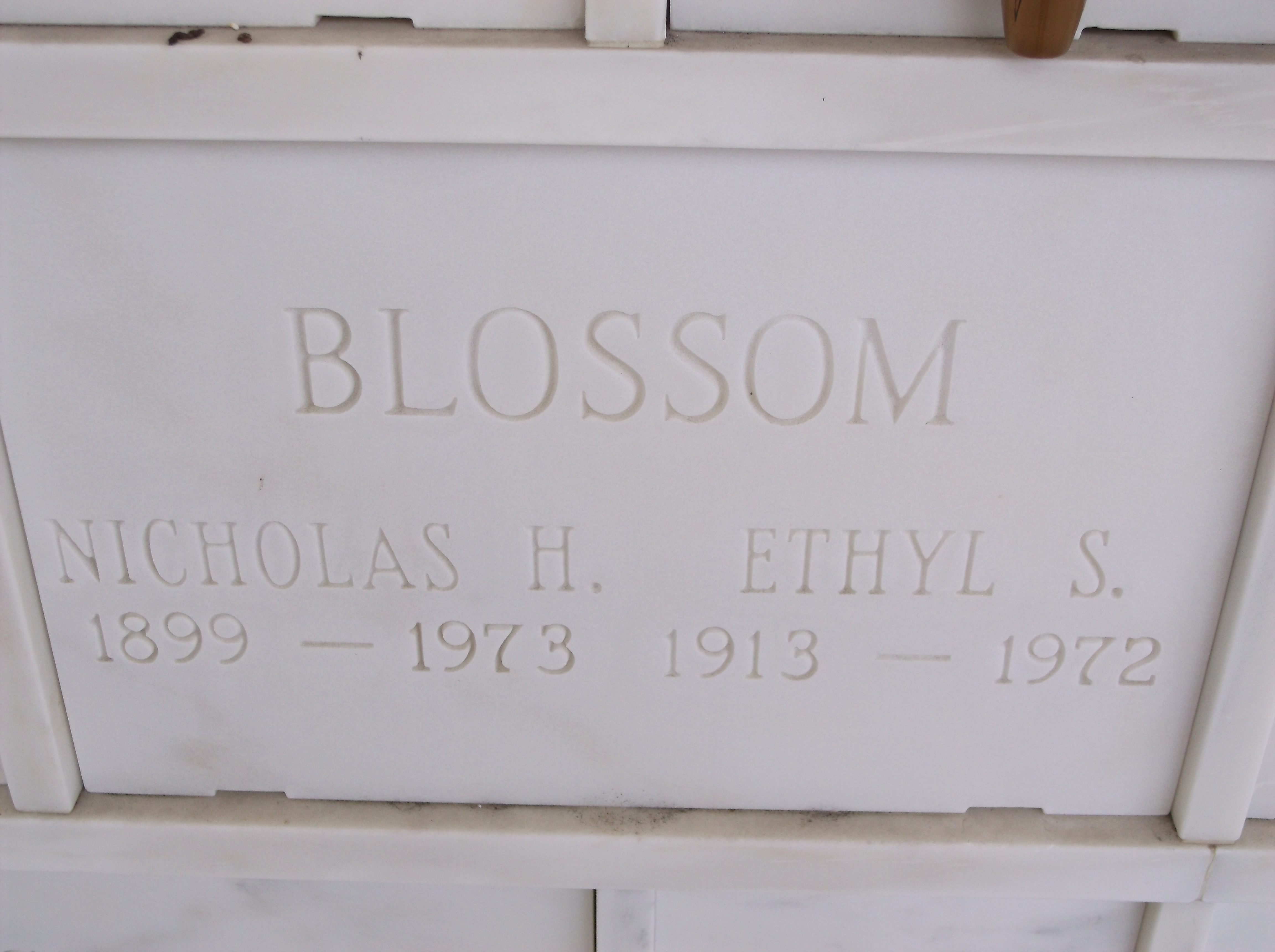 Nicholas H Blossom