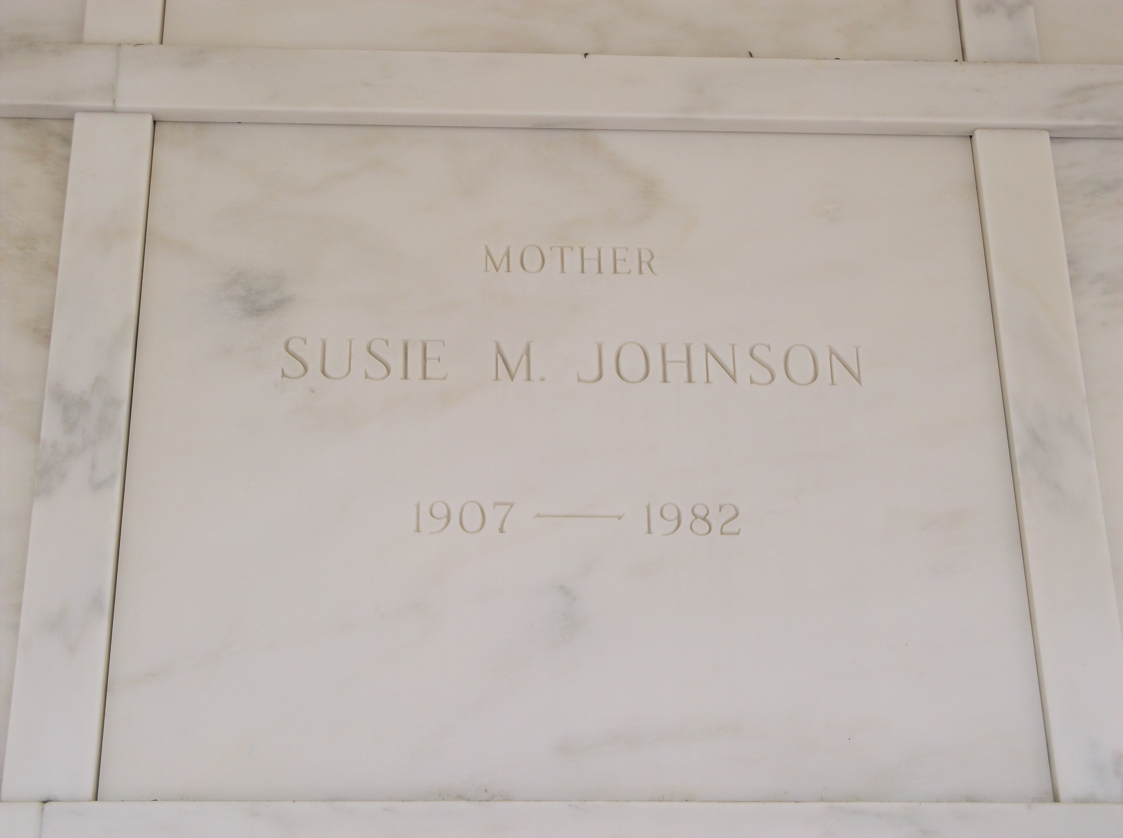 Susie M Johnson