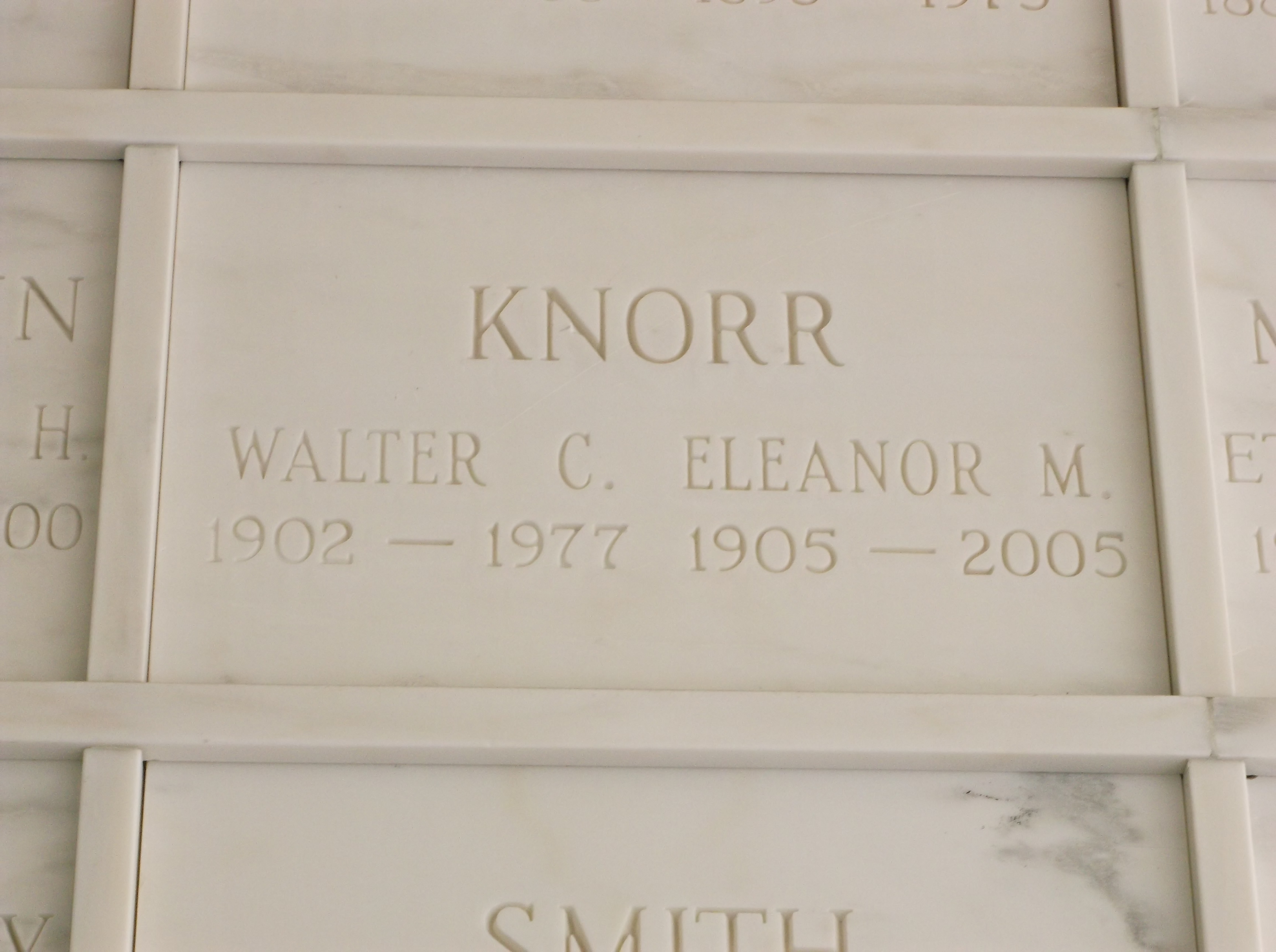 Walter C Knorr