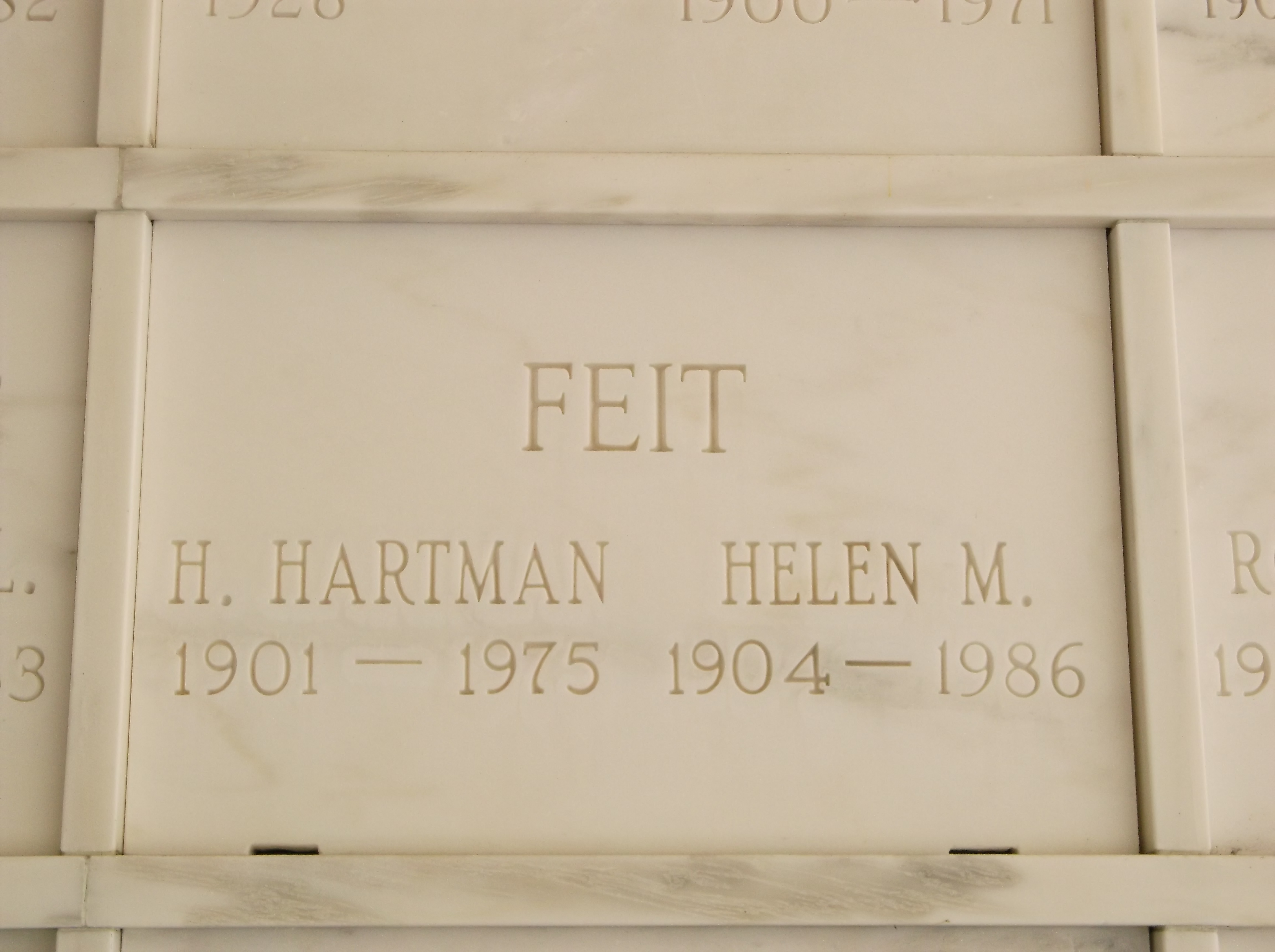 H Hartman Feit