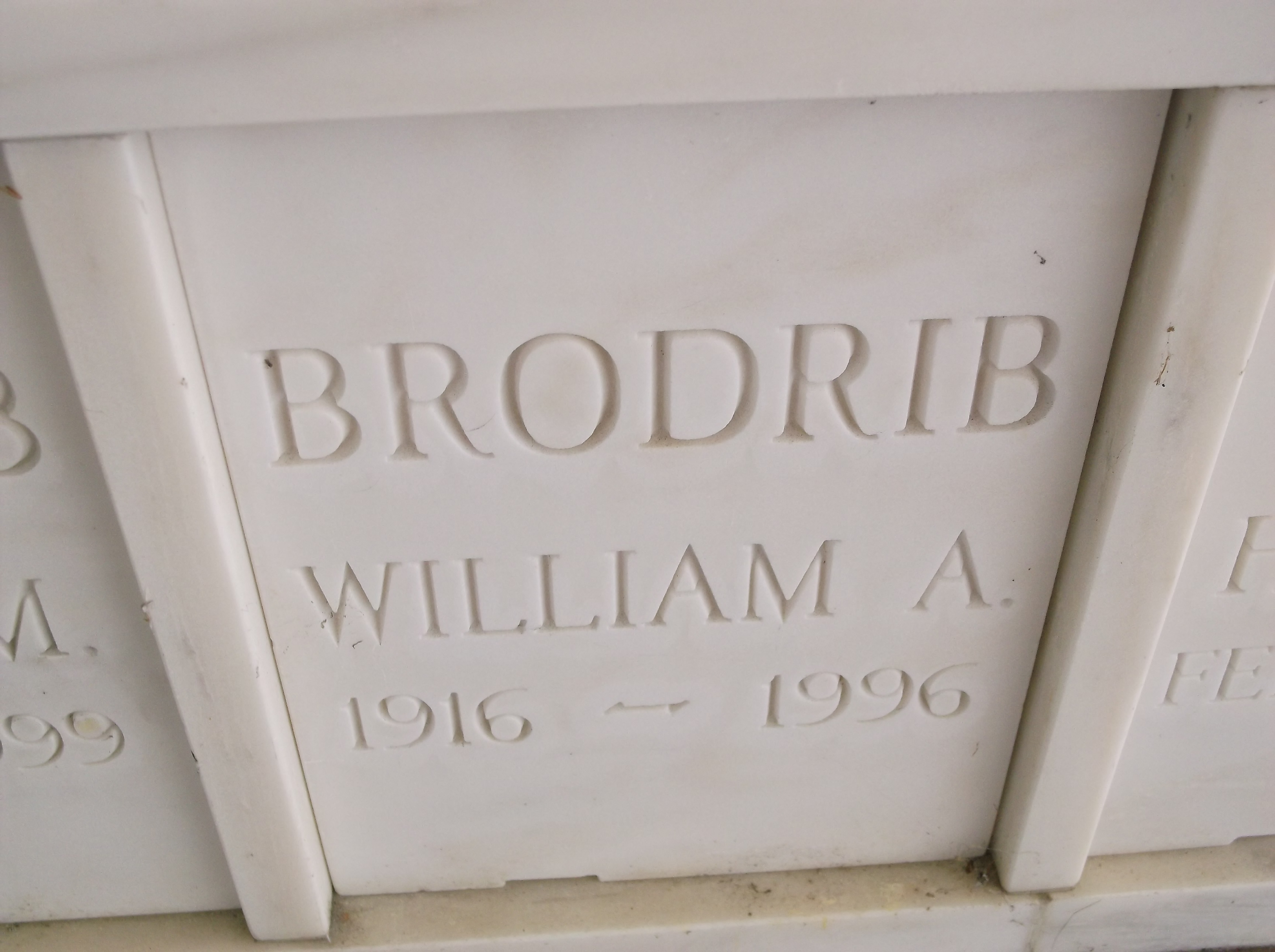 William A Brodrib
