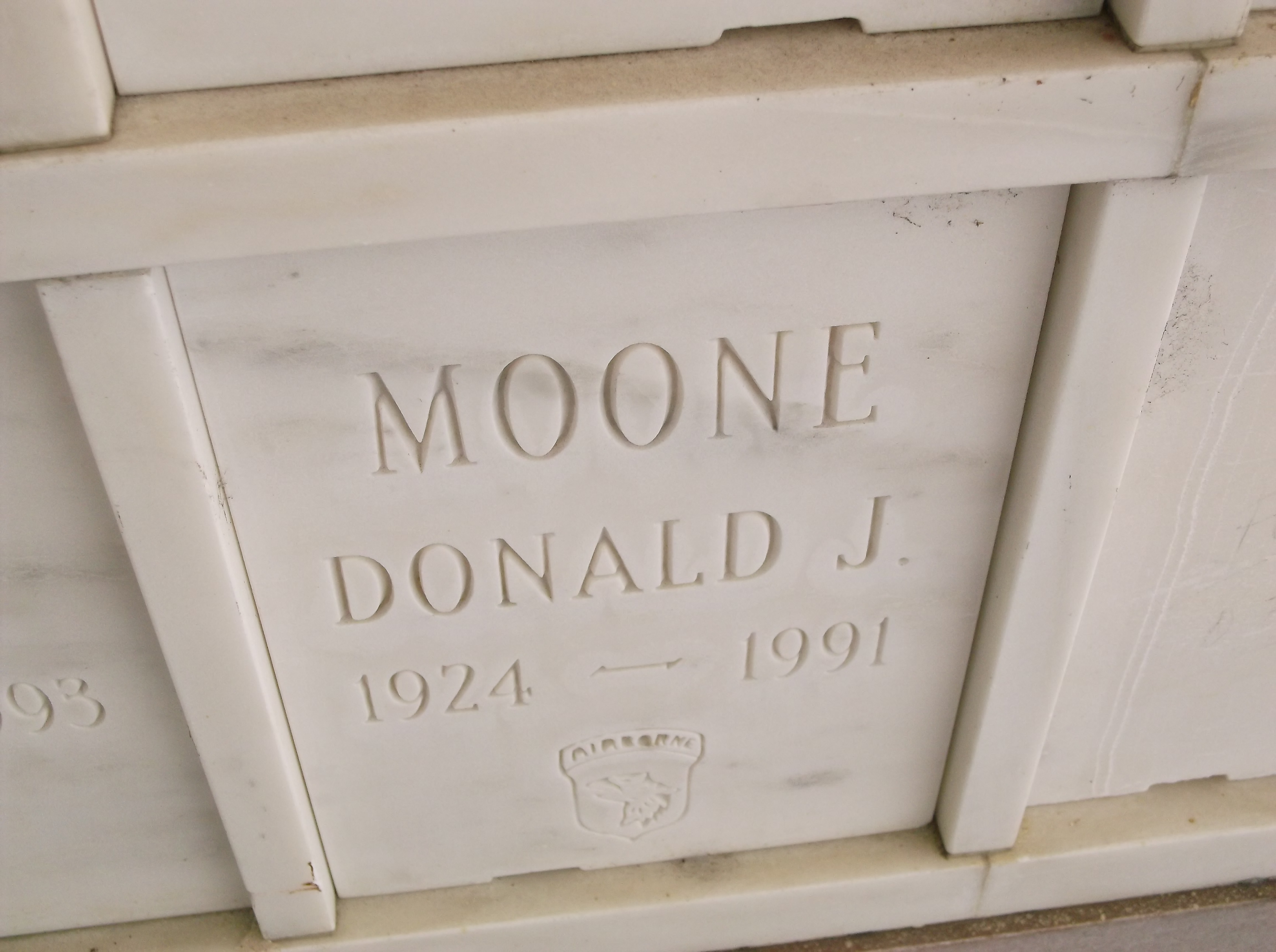 Donald J Moone
