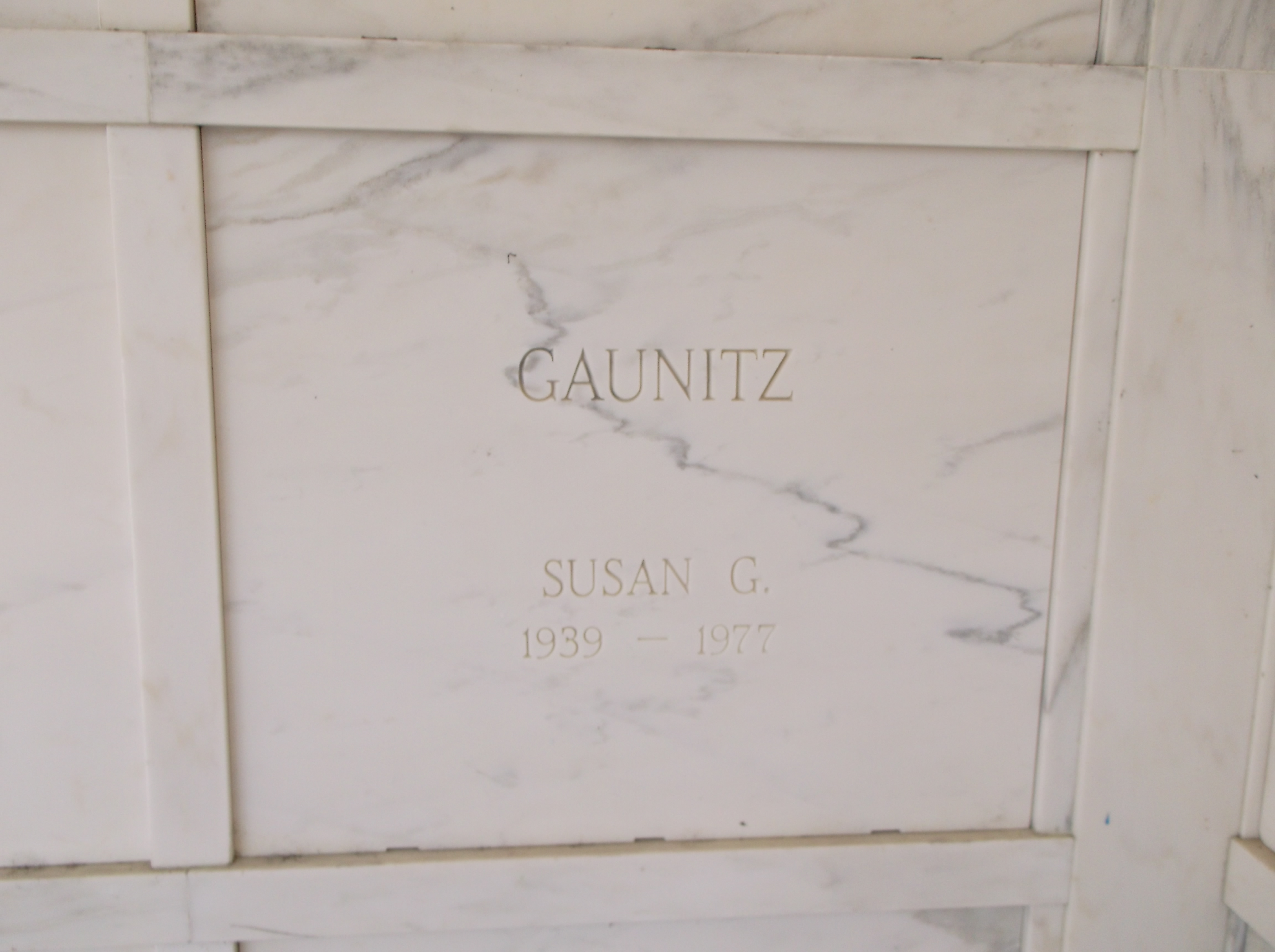Susan G Gaunitz