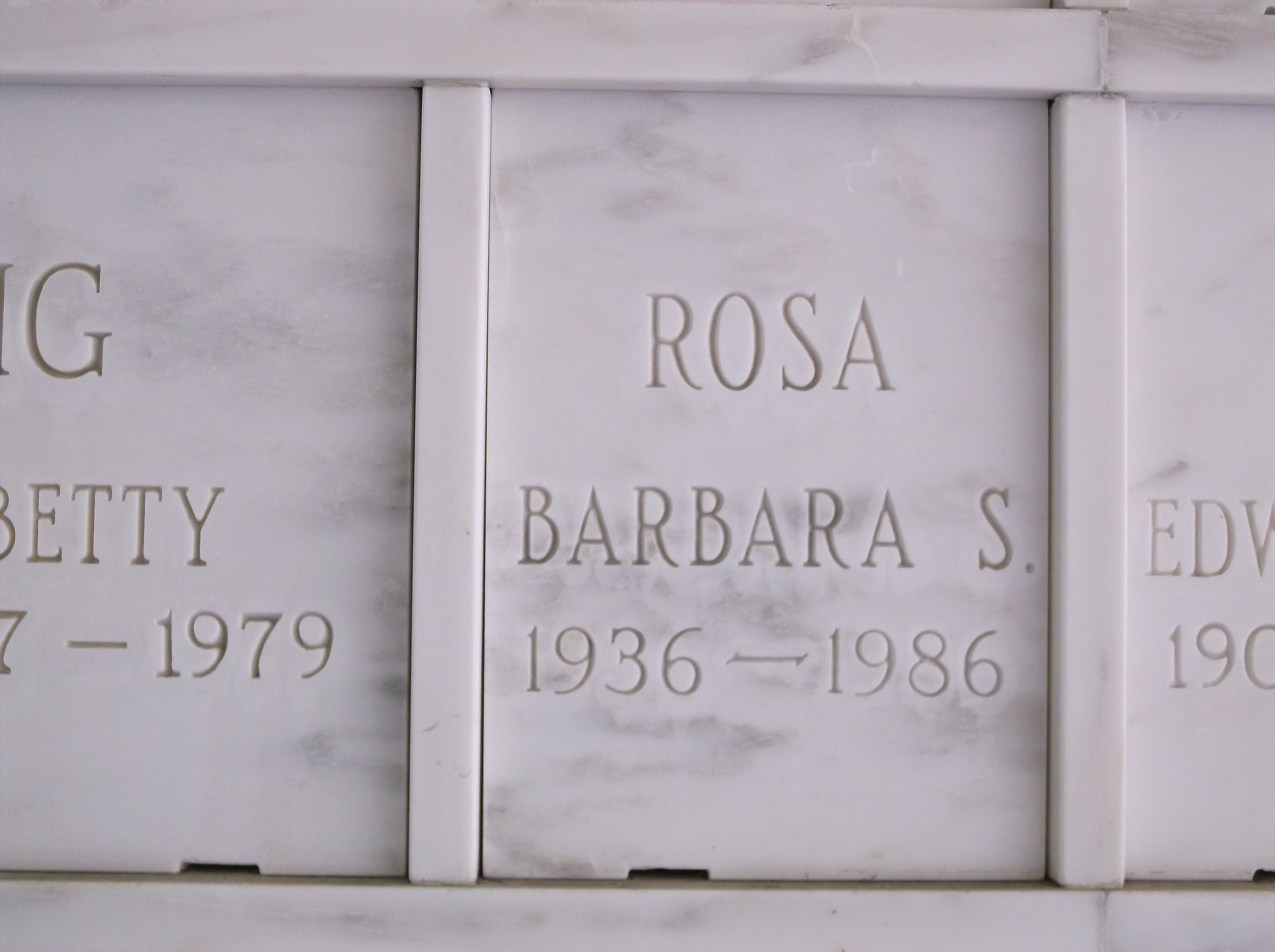 Barbara S Rosa