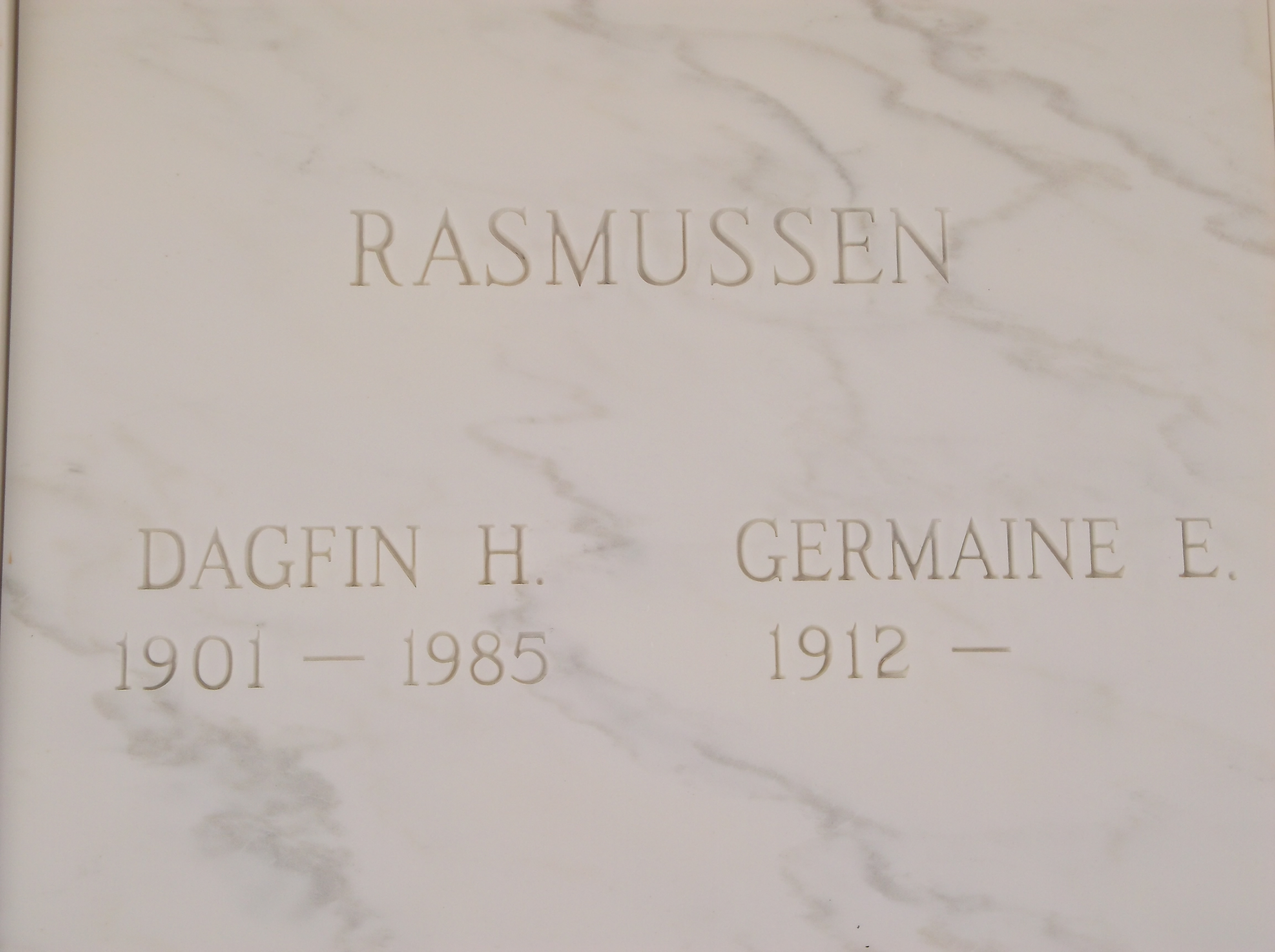 Dagfin H Rasmussen