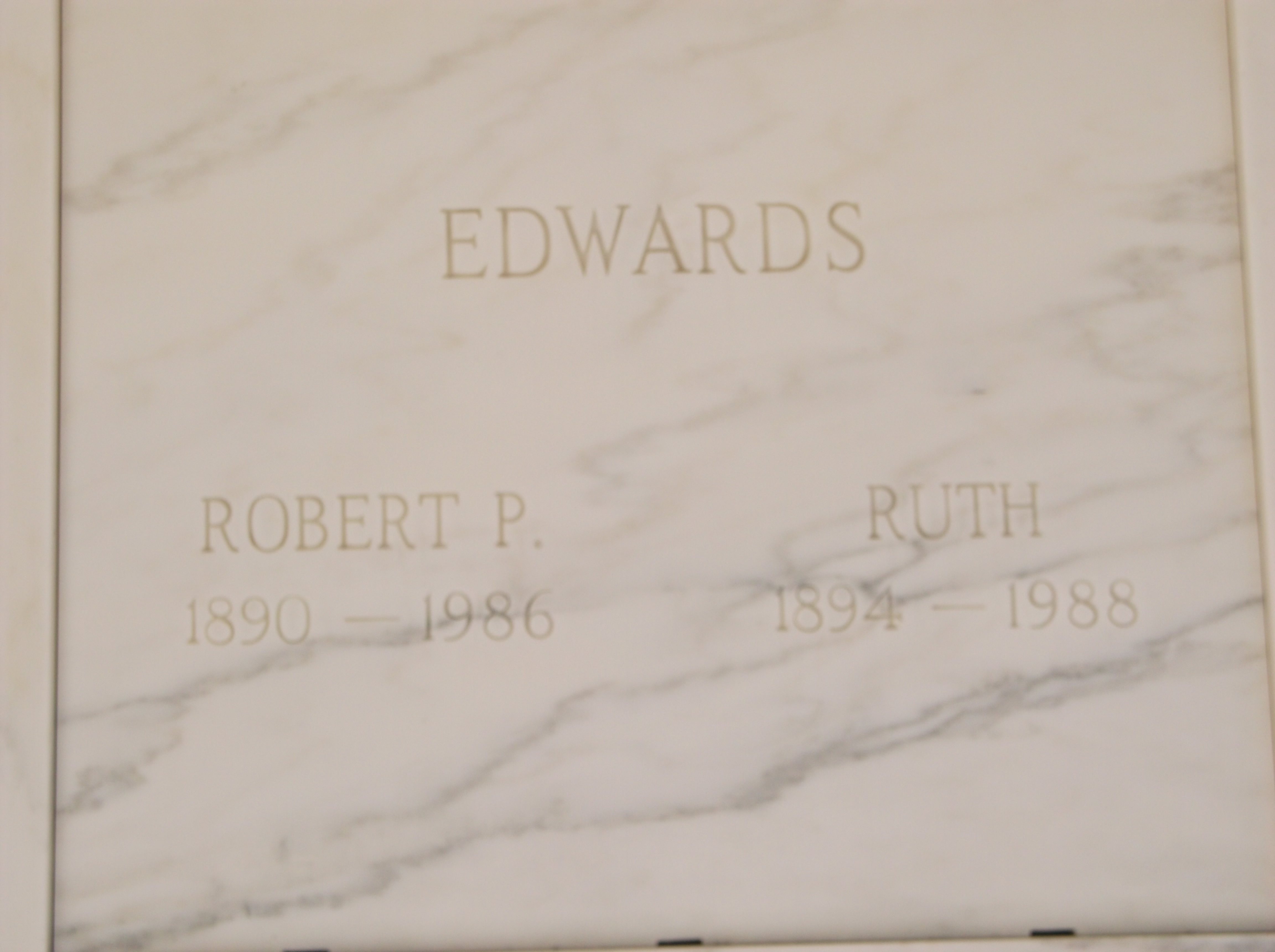 Robert P Edwards