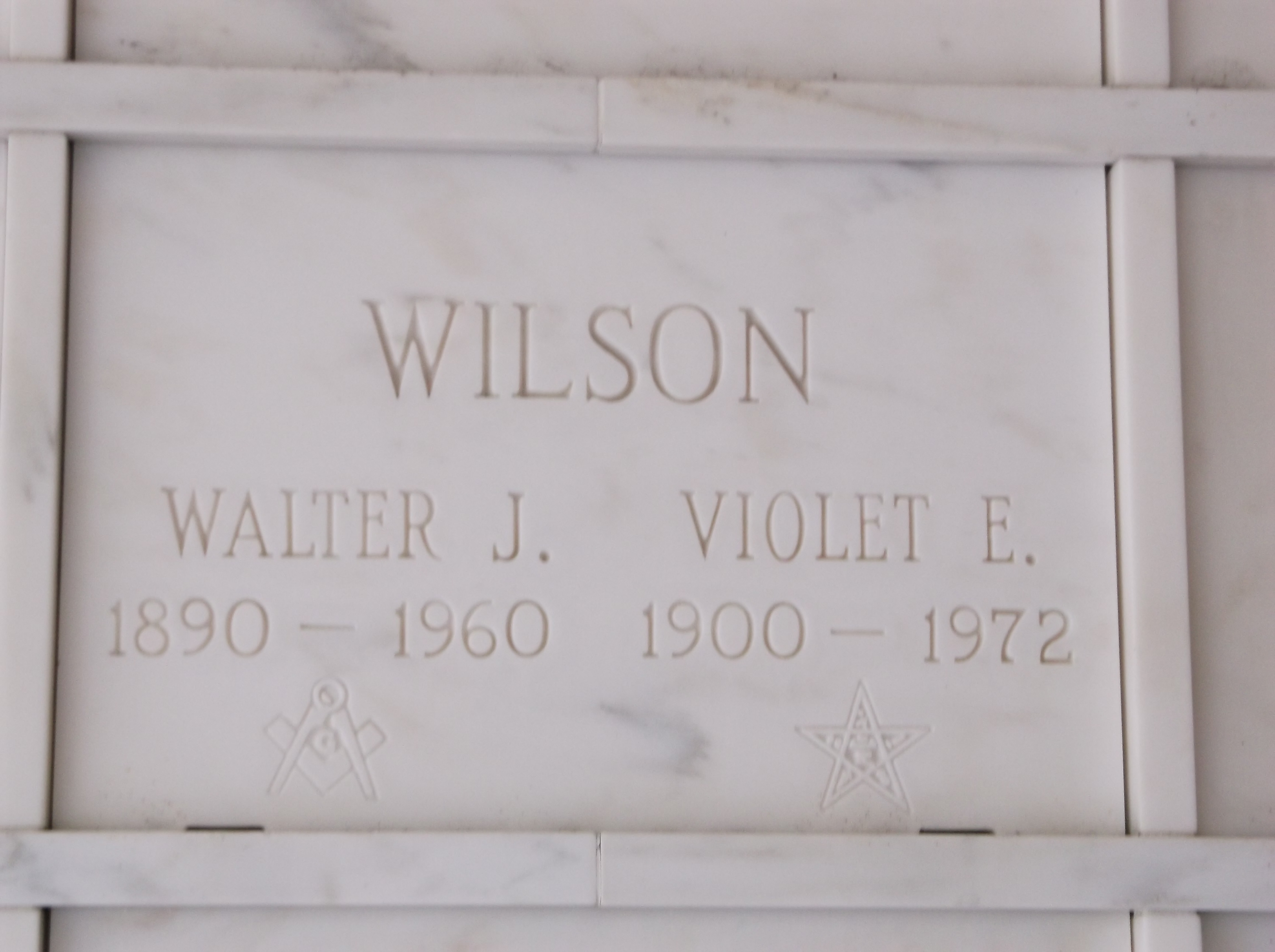 Walter J Wilson