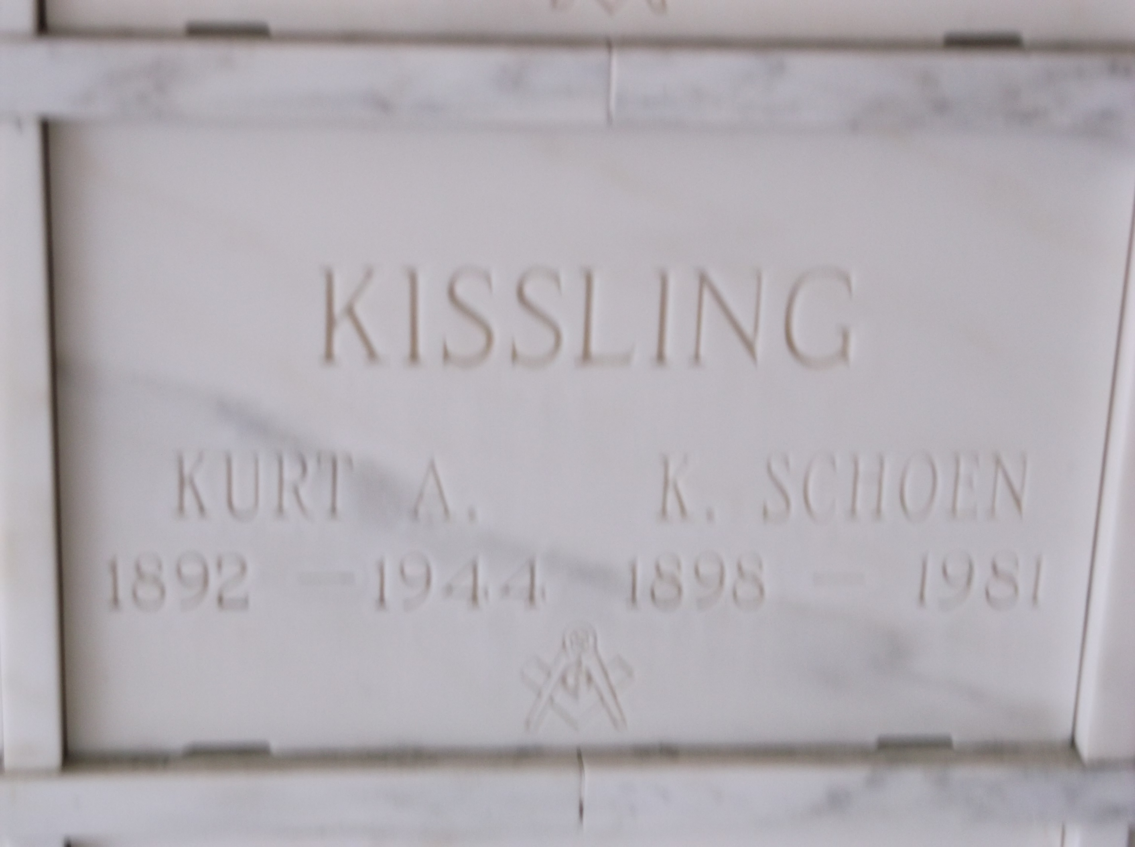 Kurt A Kissling